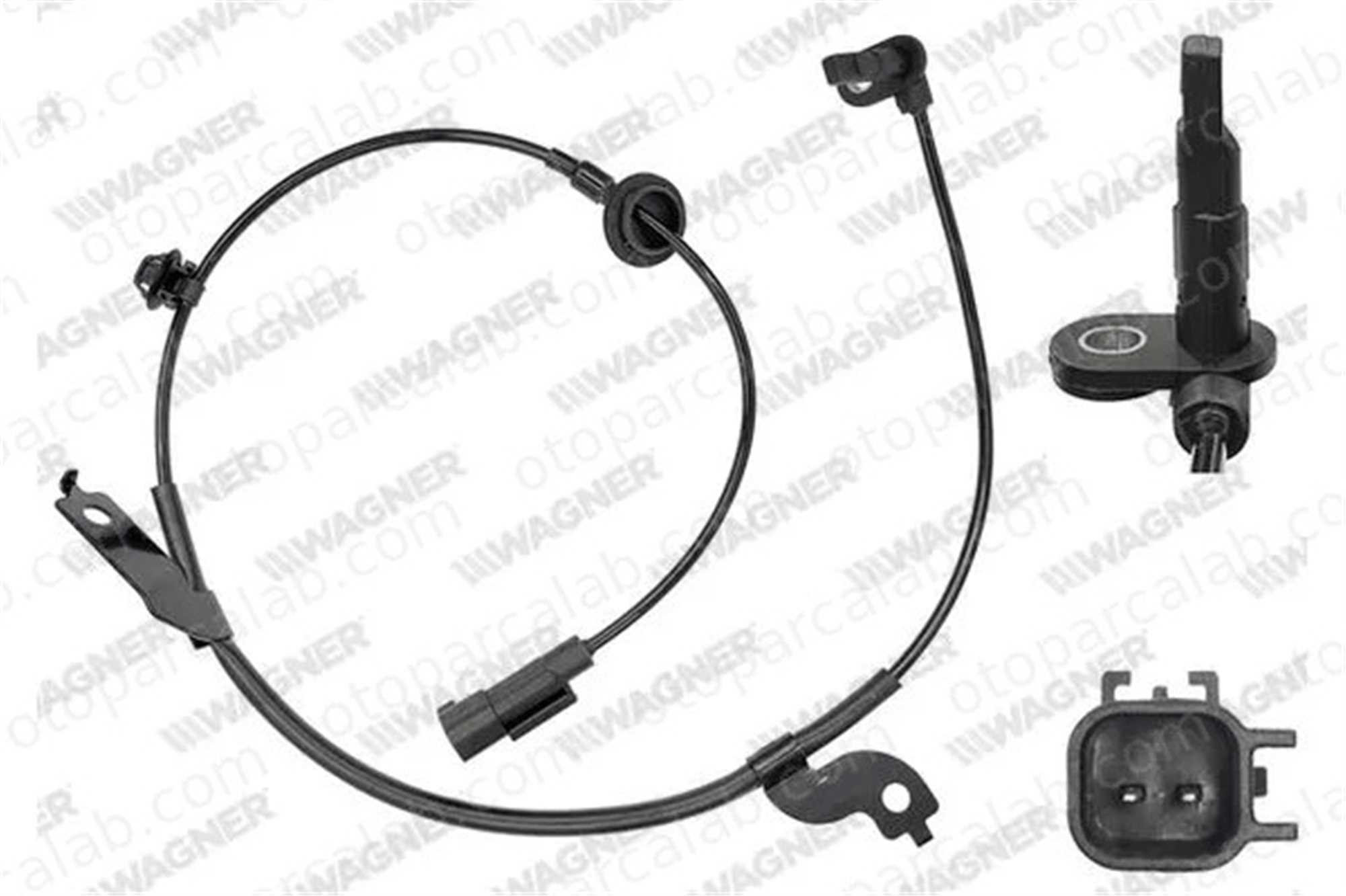 PSA ORJINAL 4545L6 Abs Sensörü Ön Sağ veya Sol MITSUBISHI LANCER VIII Sportback ASX 4545L6 4545G3
