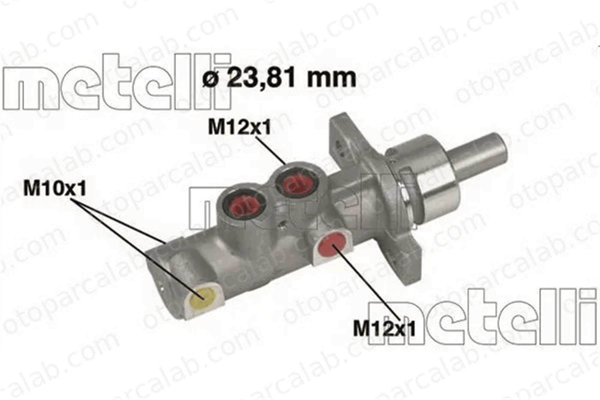 PSA ORJINAL 4601H9 Fren Ana Merkez CITROËN BERLINGO / BERLINGO FIRST MPV PEUGEOT PARTNER MPV 4601H9