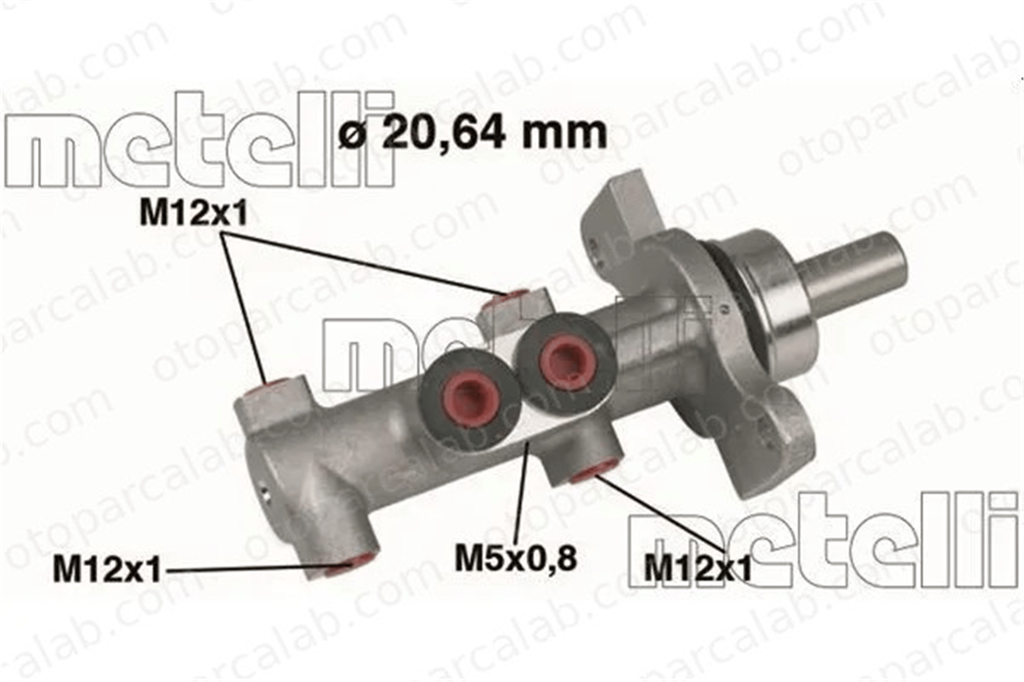 PSA ORJINAL 4601L7 Fren Ana Merkez CITROËN C3 I C2 4601L7