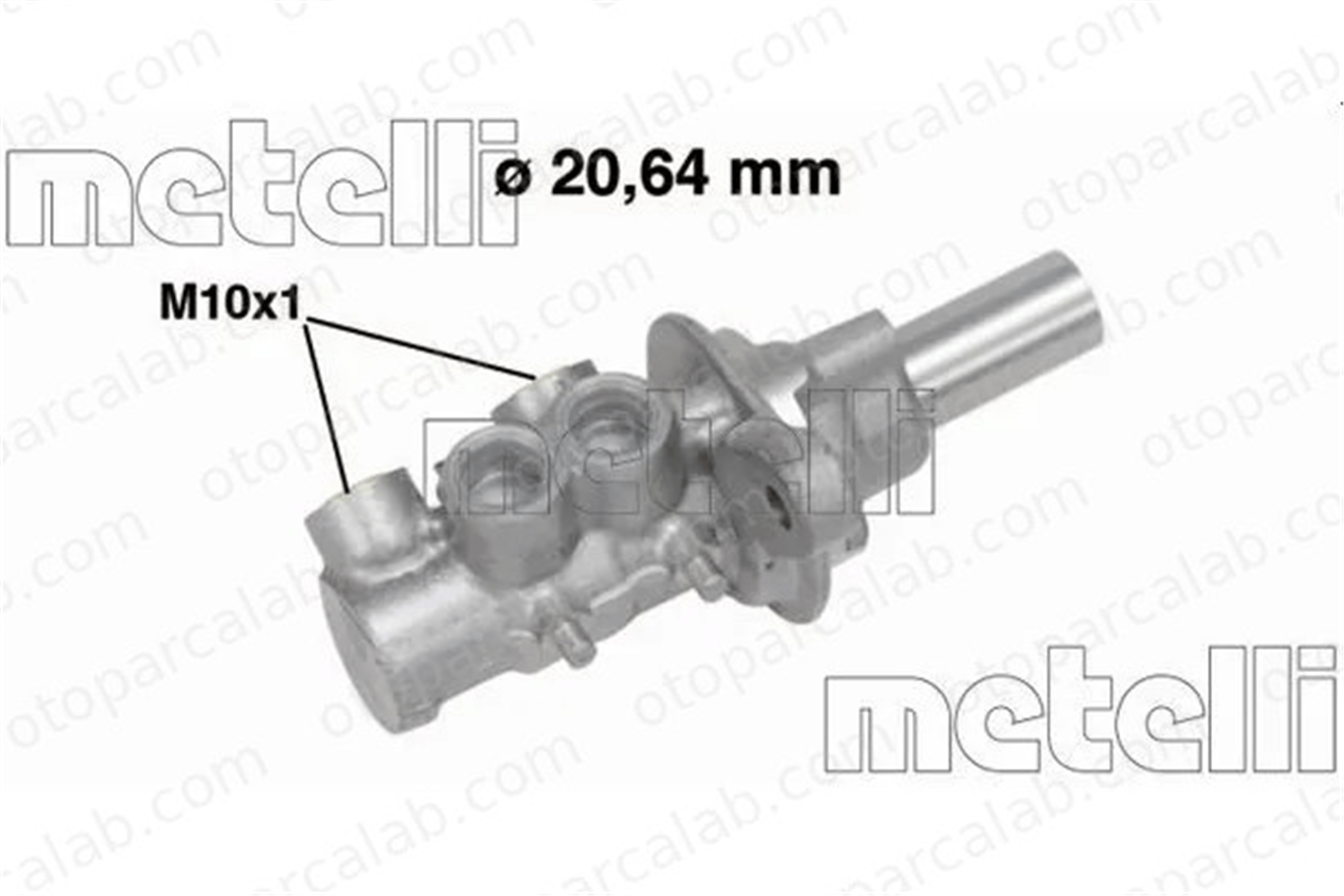 PSA ORJINAL 4601R3 Fren Ana Merkez CITROËN C1 TOYOTA AYGO 4601R3 4702509010