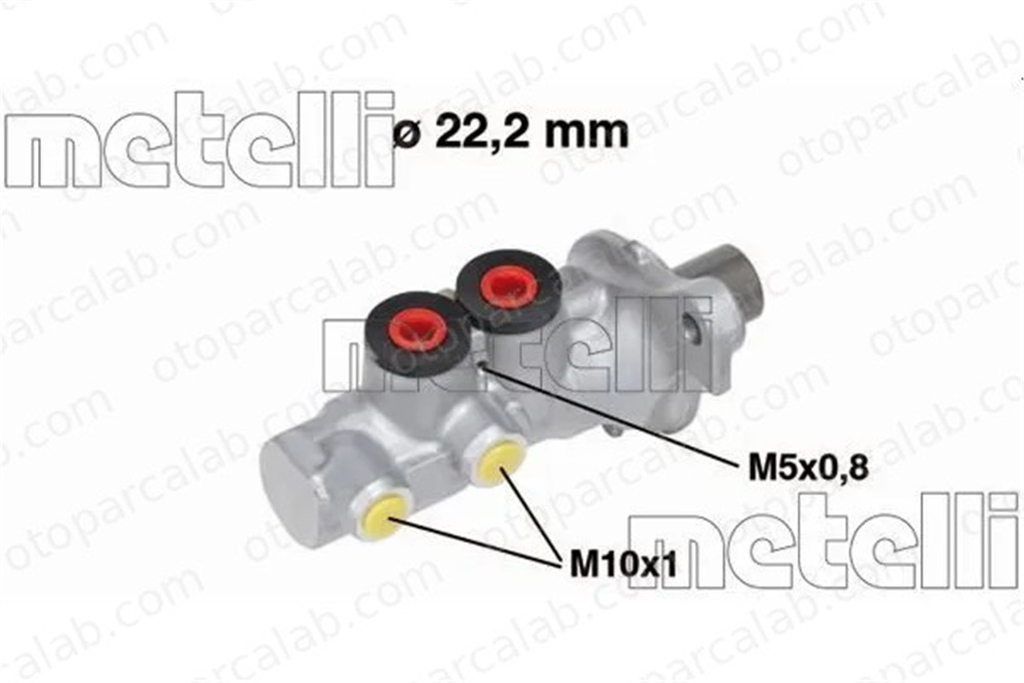 PSA ORJINAL 4601R6 Fren Ana Merkez PEUGEOT 208 I CITROËN C2 4601R6