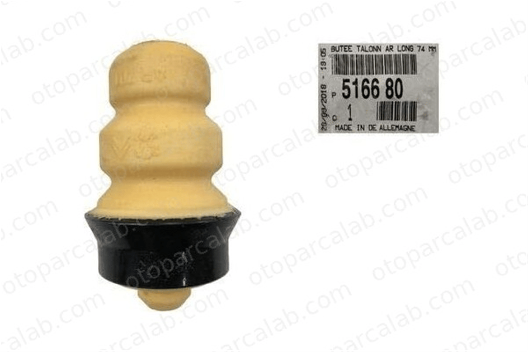 PSA ORJINAL 5166.80 Amortisör Darbe Takozu Arka Sağ veya Sol PEUGEOT 207 SW 207 516680 516683