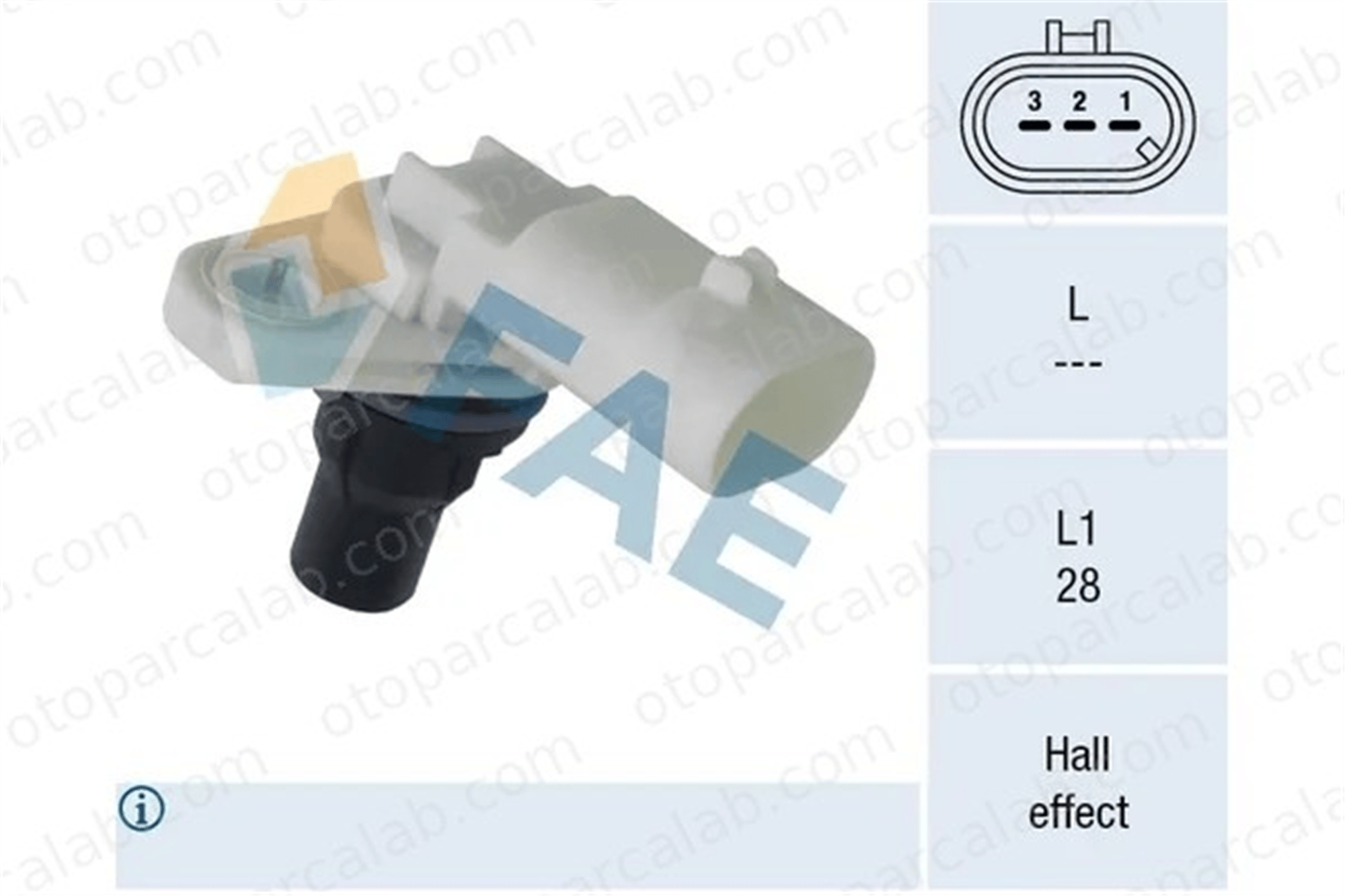 PSA ORJINAL 55216242 Eksantrik Devir Sensörü ALFA ROMEO GIULIETTA GIULIA 55216242 K68093400AA