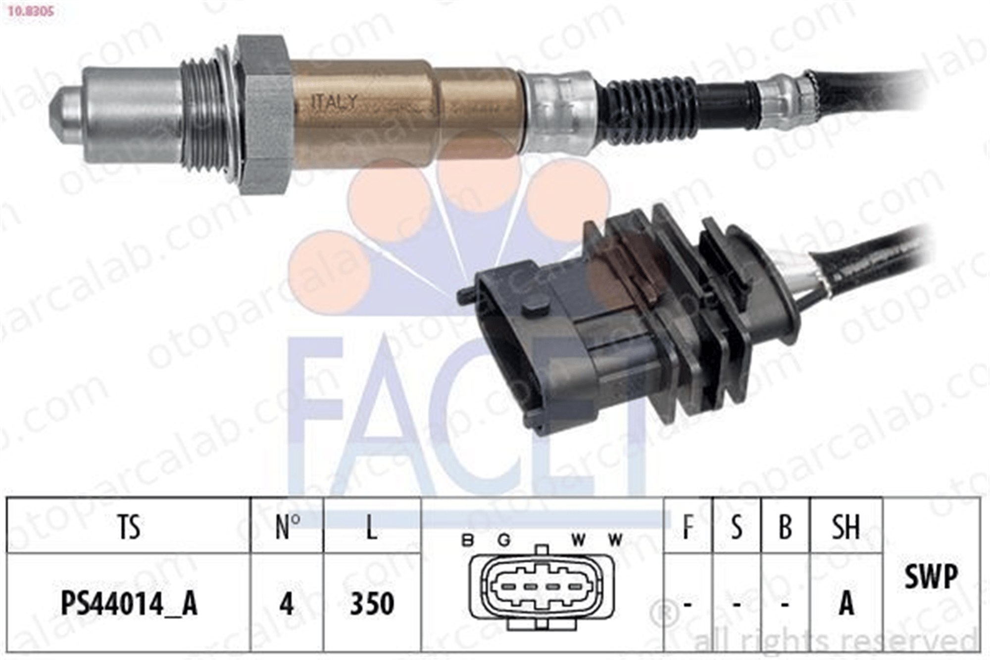 PSA ORJINAL 55568668 Oksijen (Lambda) Sensörü OPEL MERIVA B MPV CORSA D 55568668 855251