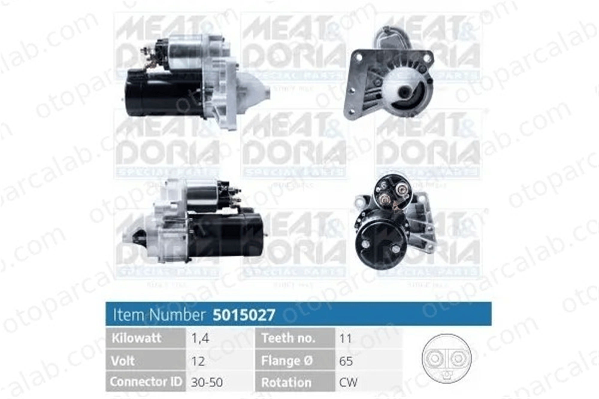 PSA ORJINAL 5802FG Marş Dinamosu CITROËN BERLINGO MULTISPACE PEUGEOT PARTNER Kasa/büyük limuzin 5802FG 9664016980