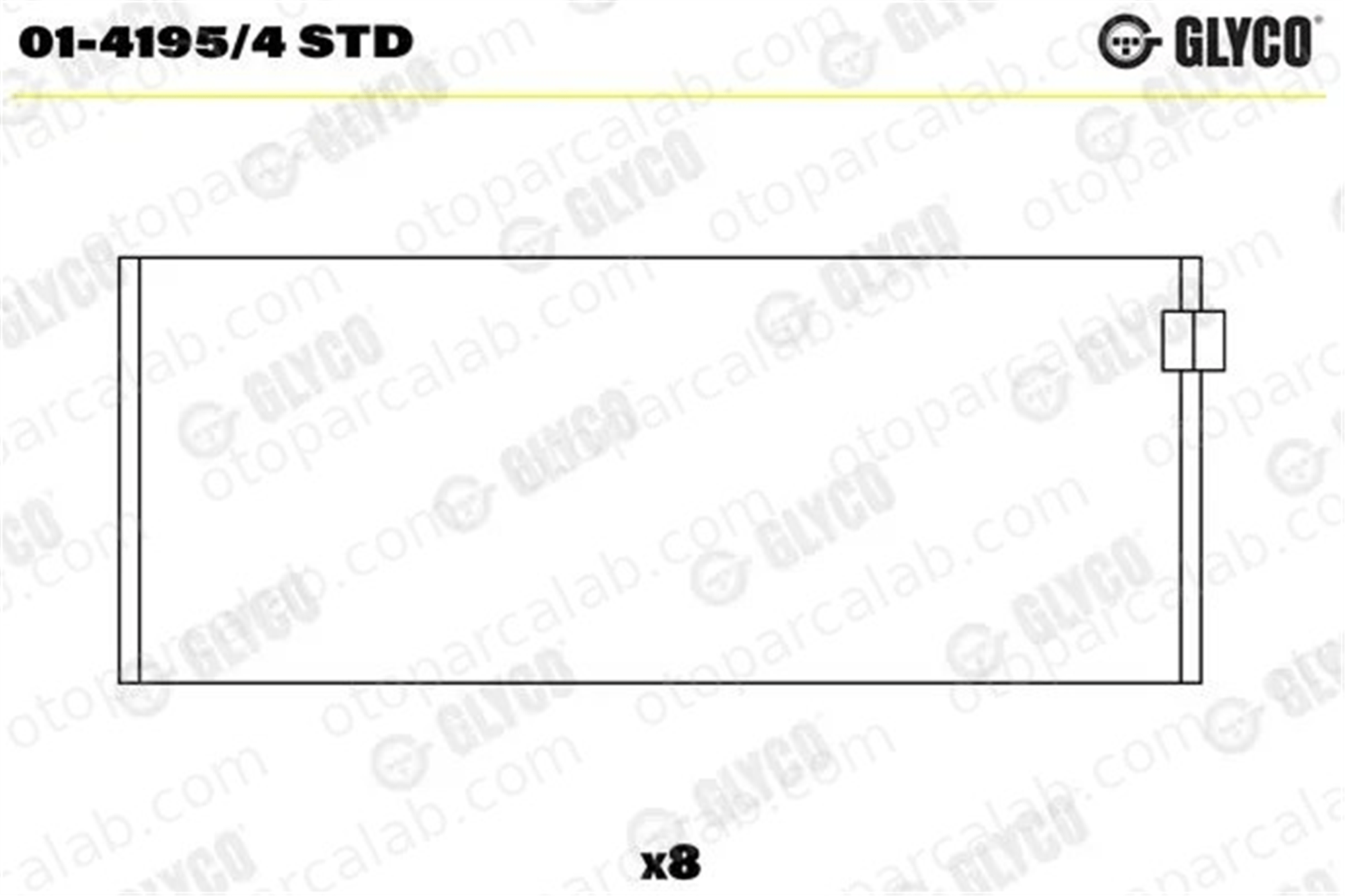 PSA ORJINAL 60671 Kol Yatak (STD) PEUGEOT 505 505 Break 60671 0606.71