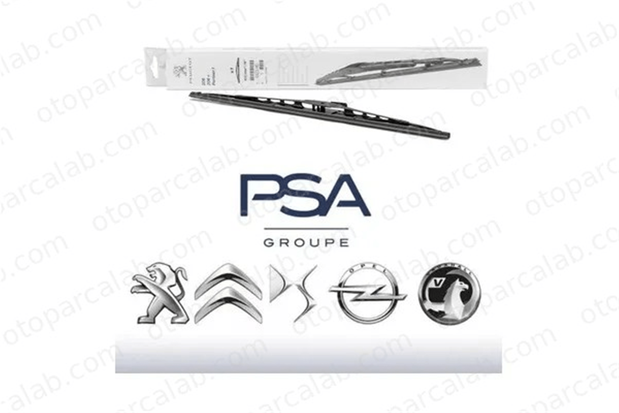 PSA ORJINAL 6423H0 Silecek Süpürgesi Ön 400 mm - 16 inç FORD TRANSIT Panelvan/Van TRANSIT Platform şasi 6423H0 50516364