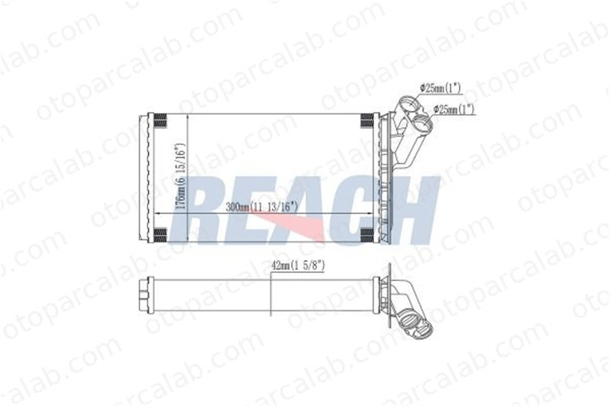 PSA ORJINAL 6448A7 Kalorifer Radyatörü CITROËN EVASION MPV JUMPY 6448A7 9179687505