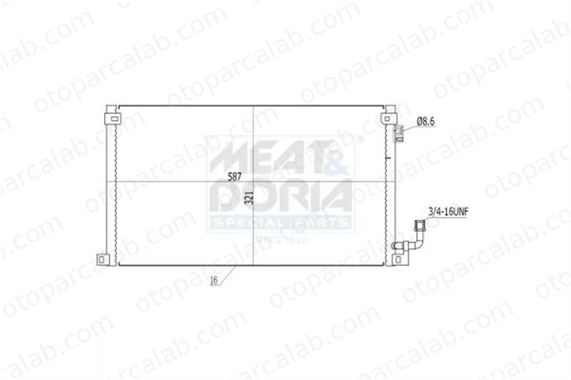 PSA ORJINAL 6455Z7 Klima Radyatörü CITROËN SAXO PEUGEOT 106 II 6455Z7 6455AG