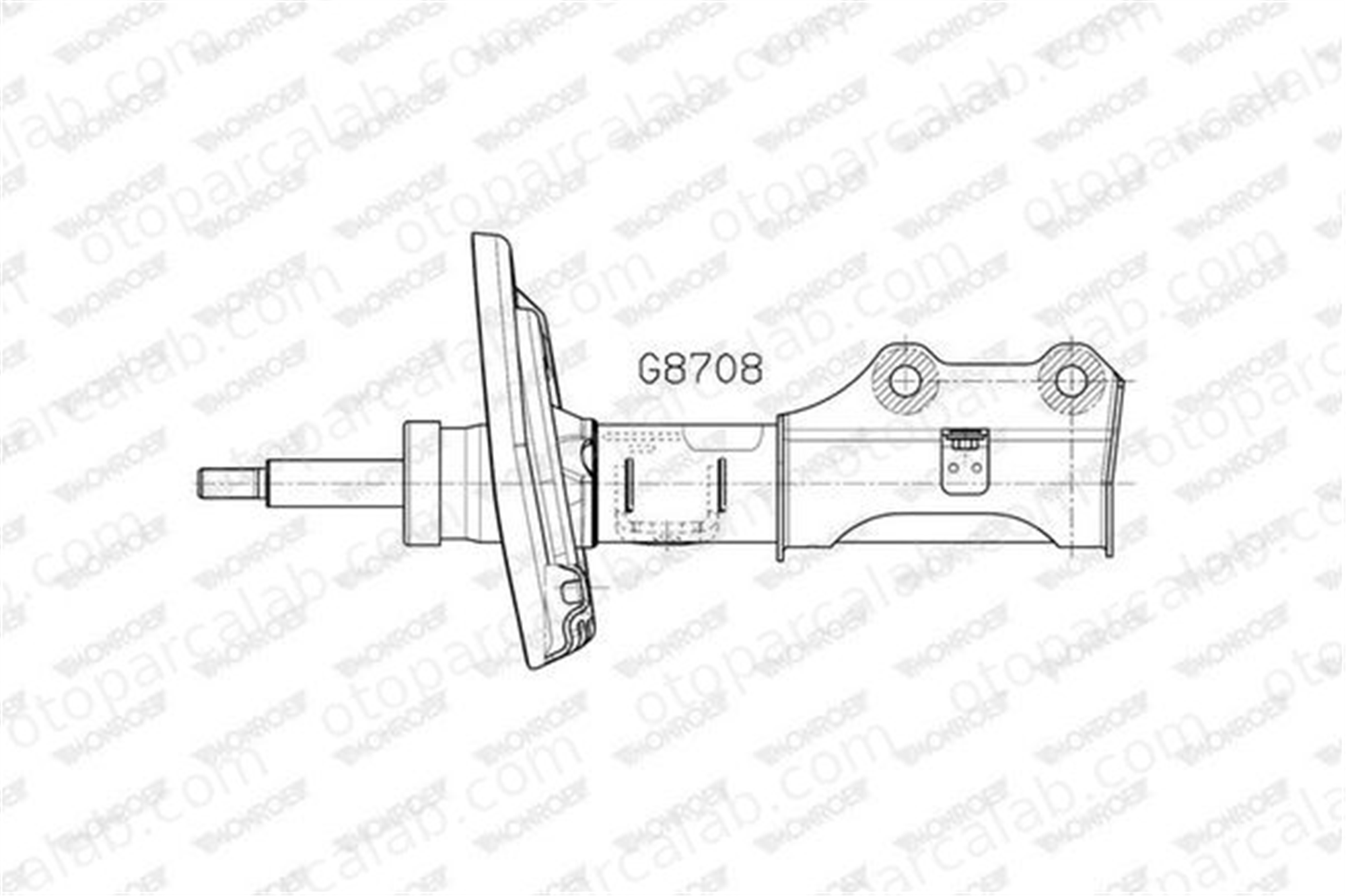 PSA ORJINAL 84155695 Amortisör Ön Sol OPEL INSIGNIA B Grand Sport INSIGNIA B Sports Tourer 84155695 84155683