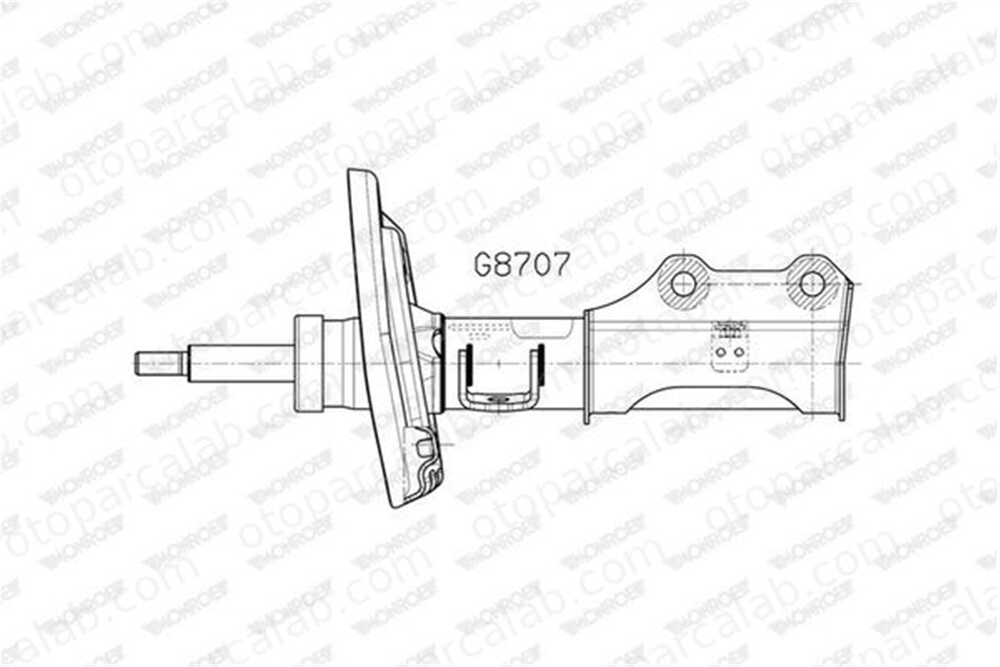 PSA ORJINAL 84337990 Amortisör Ön Sağ veya Sol OPEL INSIGNIA B Grand Sport INSIGNIA B Sports Tourer 84337990 84155684