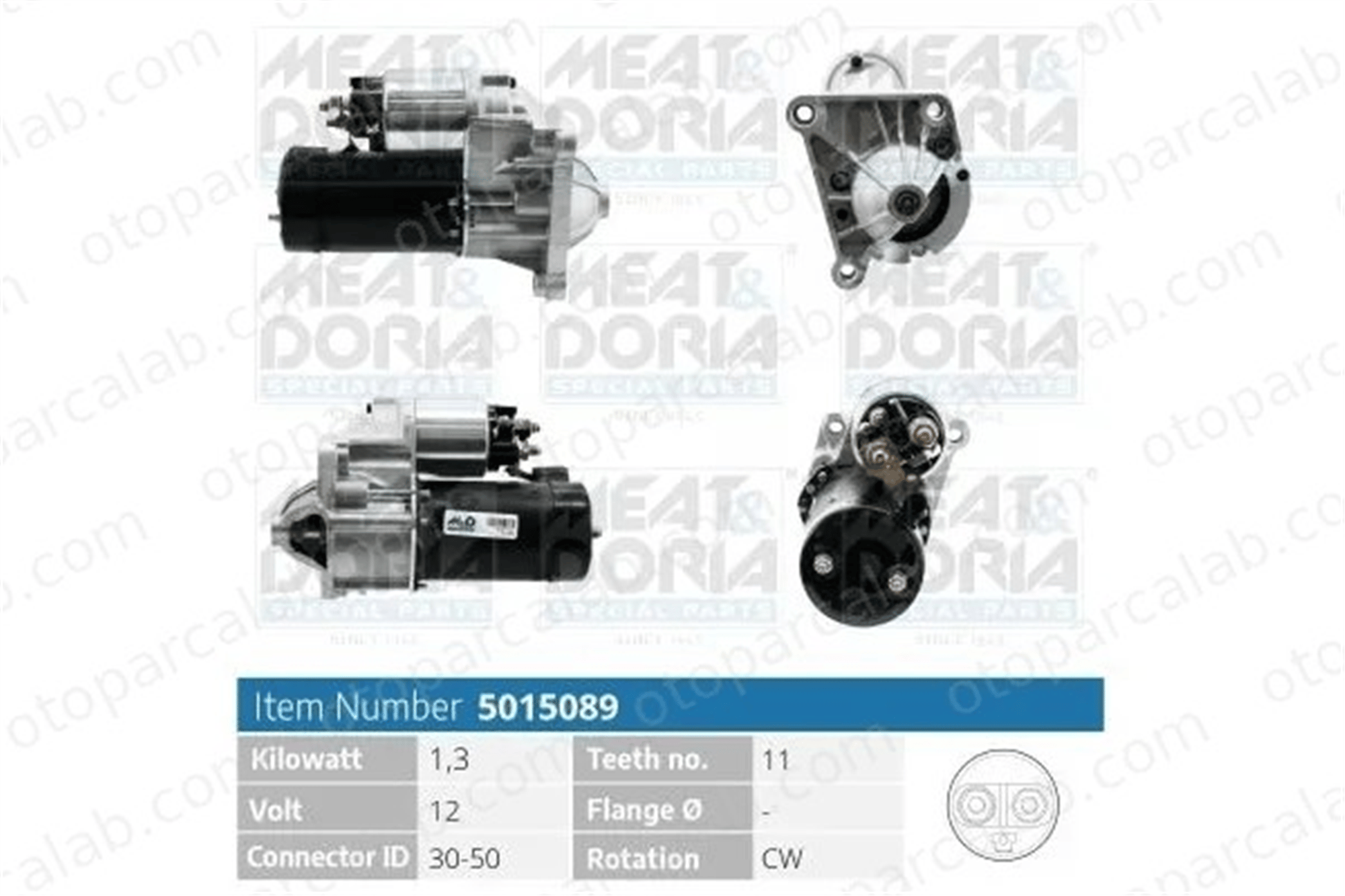 PSA ORJINAL 9110411 Marş Dinamosu RENAULT KANGOO Express OPEL ARENA Panelvan/Van 9110411 7700113207