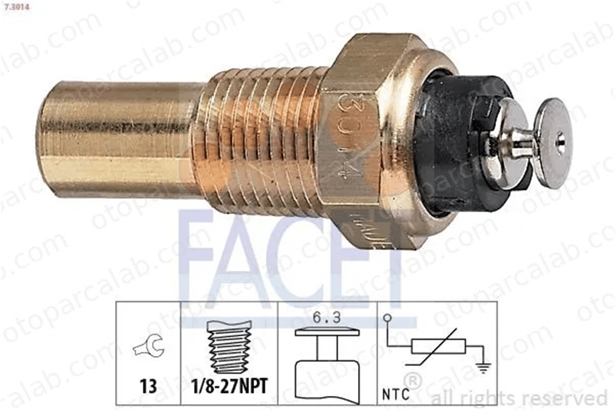 PSA ORJINAL 95025043 Hararet Müşürü SAAB 9000 9000 Hatchback 95025043 96177604