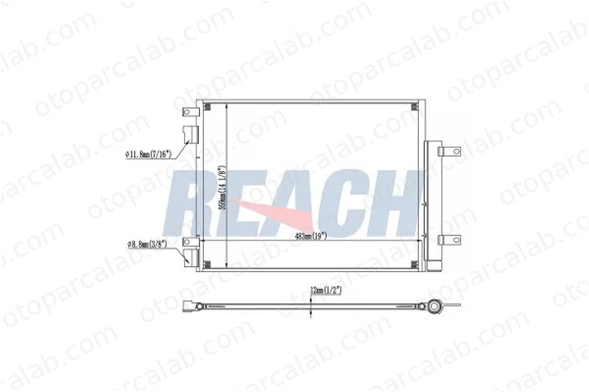 PSA ORJINAL 95437449 Klima Radyatörü OPEL KARL 95437449 1850741