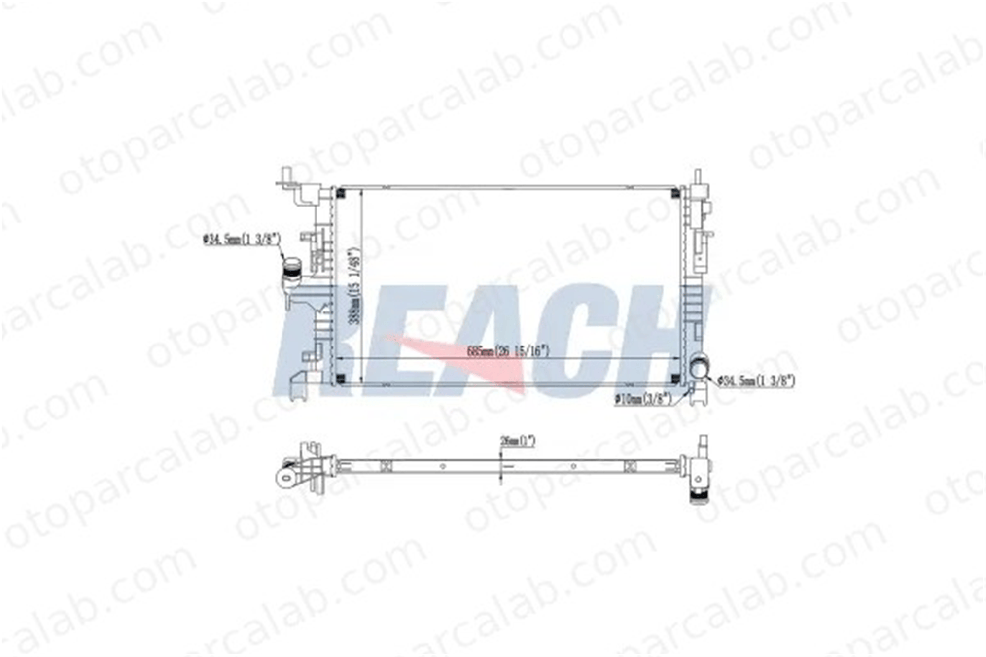 PSA ORJINAL 9825333380 Su Radyatörü PEUGEOT 2008 II DS DS 3 CROSSBACK 9825333380 1663937880
