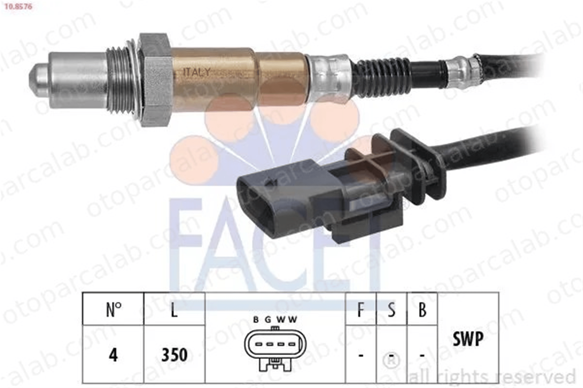 PSA ORJINAL 9830447680 Oksijen (Lambda) Sensörü JEEP COMPASS CITROËN C4 III 9830447680 46348313