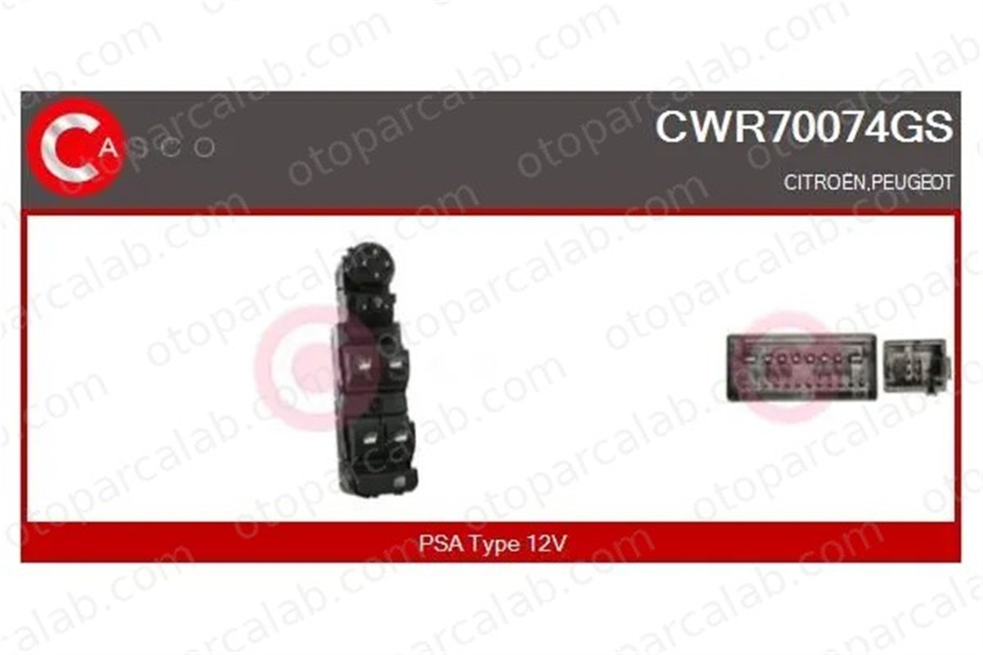 PSA ORJINAL 98423402ZD Cam Açma Düğmesi Ön Sağ veya Sol PEUGEOT 308 II 308 SW II 98423402ZD 98248414ZD