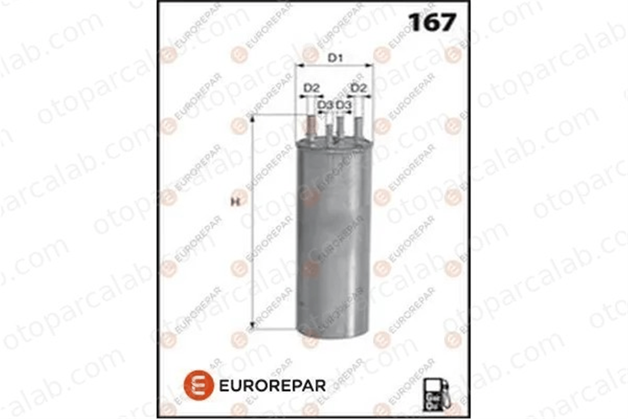 PSA ORJINAL E148147 Yakıt Filtresi VW TRANSPORTER T5 Minibüs/Otobüs TRANSPORTER T5 Panelvan/Van E148147 7H0127401
