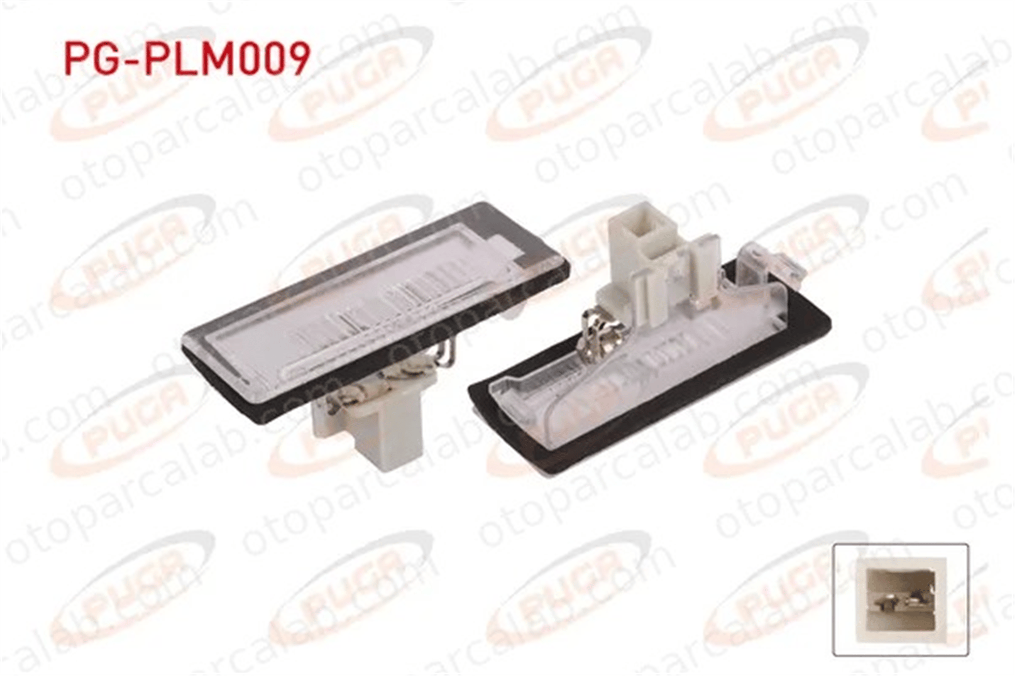 PUGA PG-PLM009 Plaka Lambası FIAT DOBLO Cargo DOBLO Minibüs/Otobüs 51810675 1224012