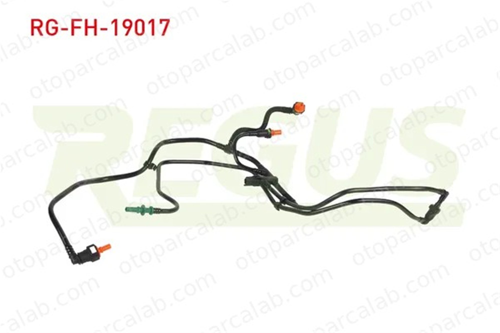 REGUS RG-FH-19017 Yakıt Borusu FORD FIESTA VI FIESTA VI Van 1550805 7V2Q9D350CA