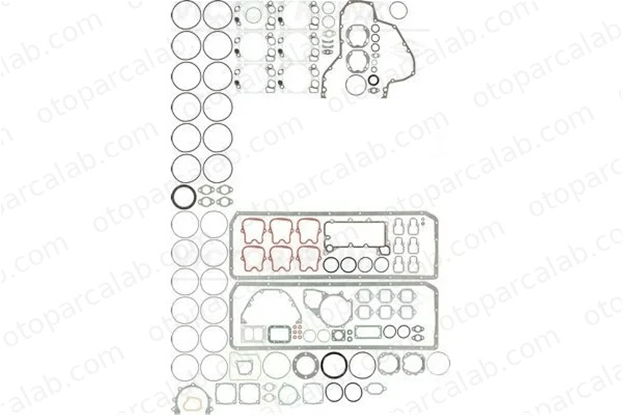 REINZ 01-25275-10 Takım Conta MAN F90 TGS I 12527510 01-25275-10