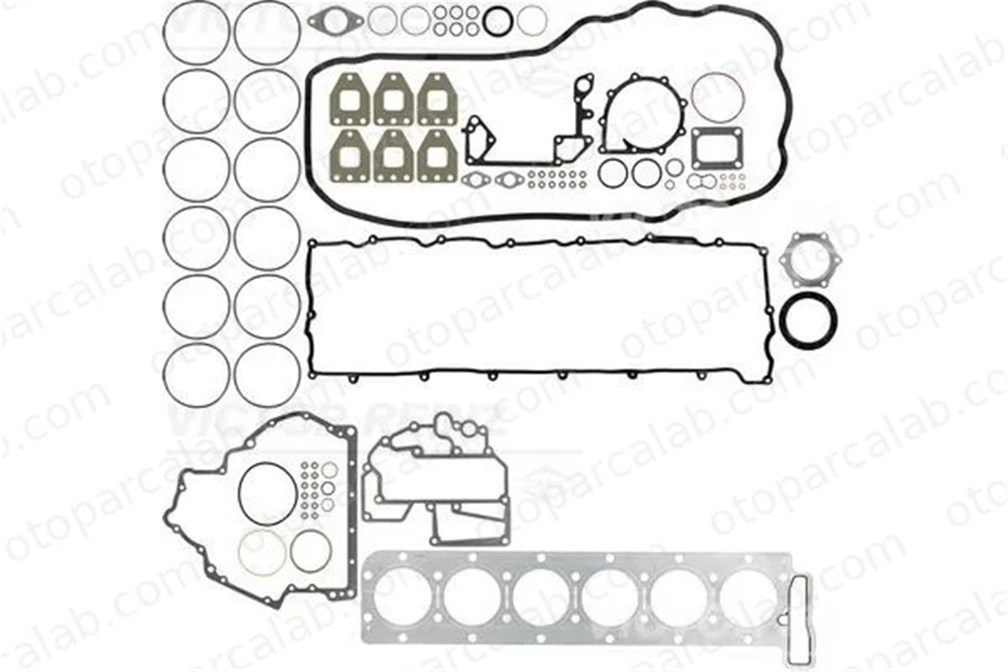 REINZ 01-37295-07 Takım Conta MAN F90 TGS I 13729507 01-37295-07