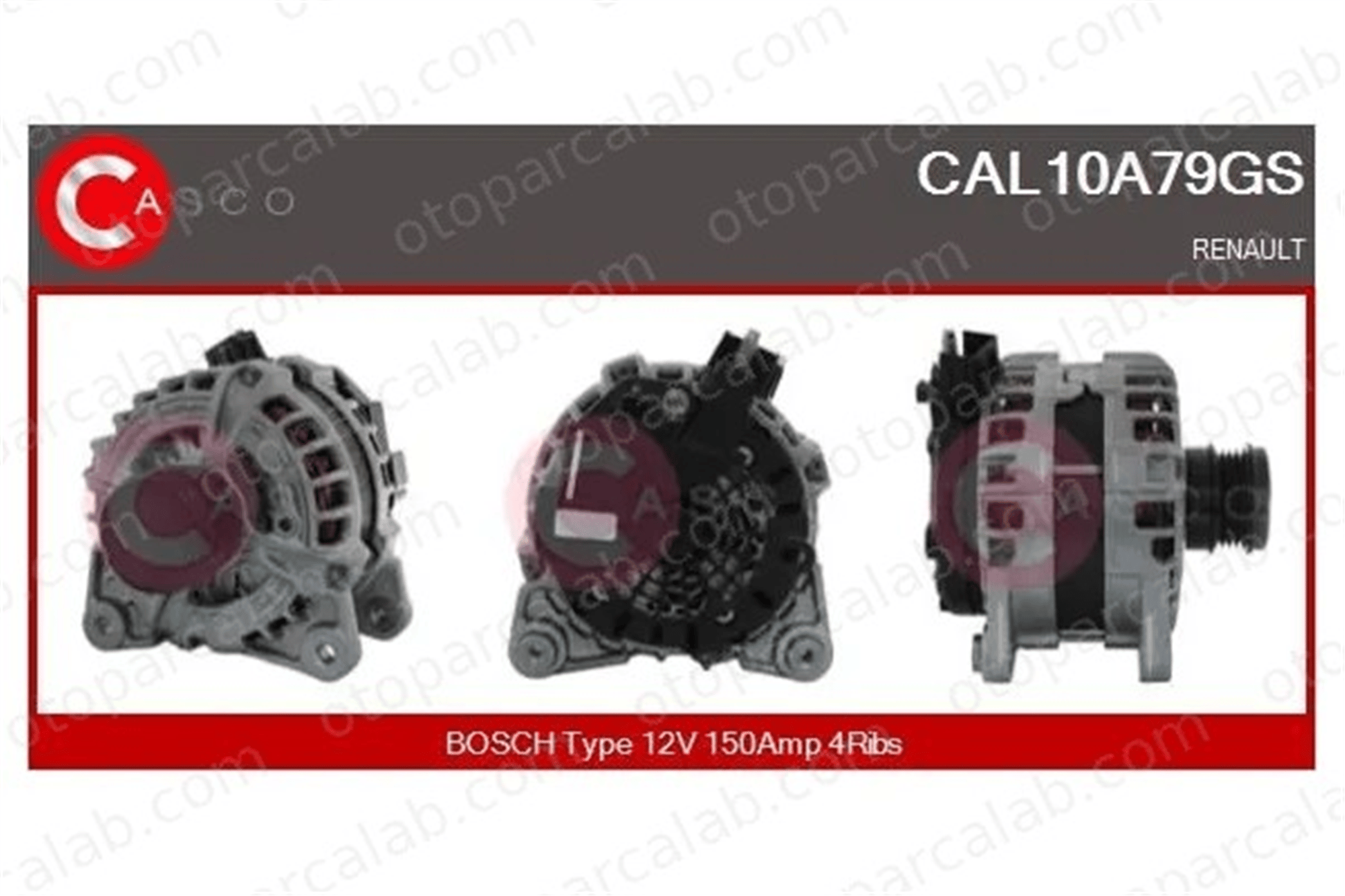 RENAULT ORJINAL 231009076R Alternatör RENAULT CLIO V 231009076R 231000361R