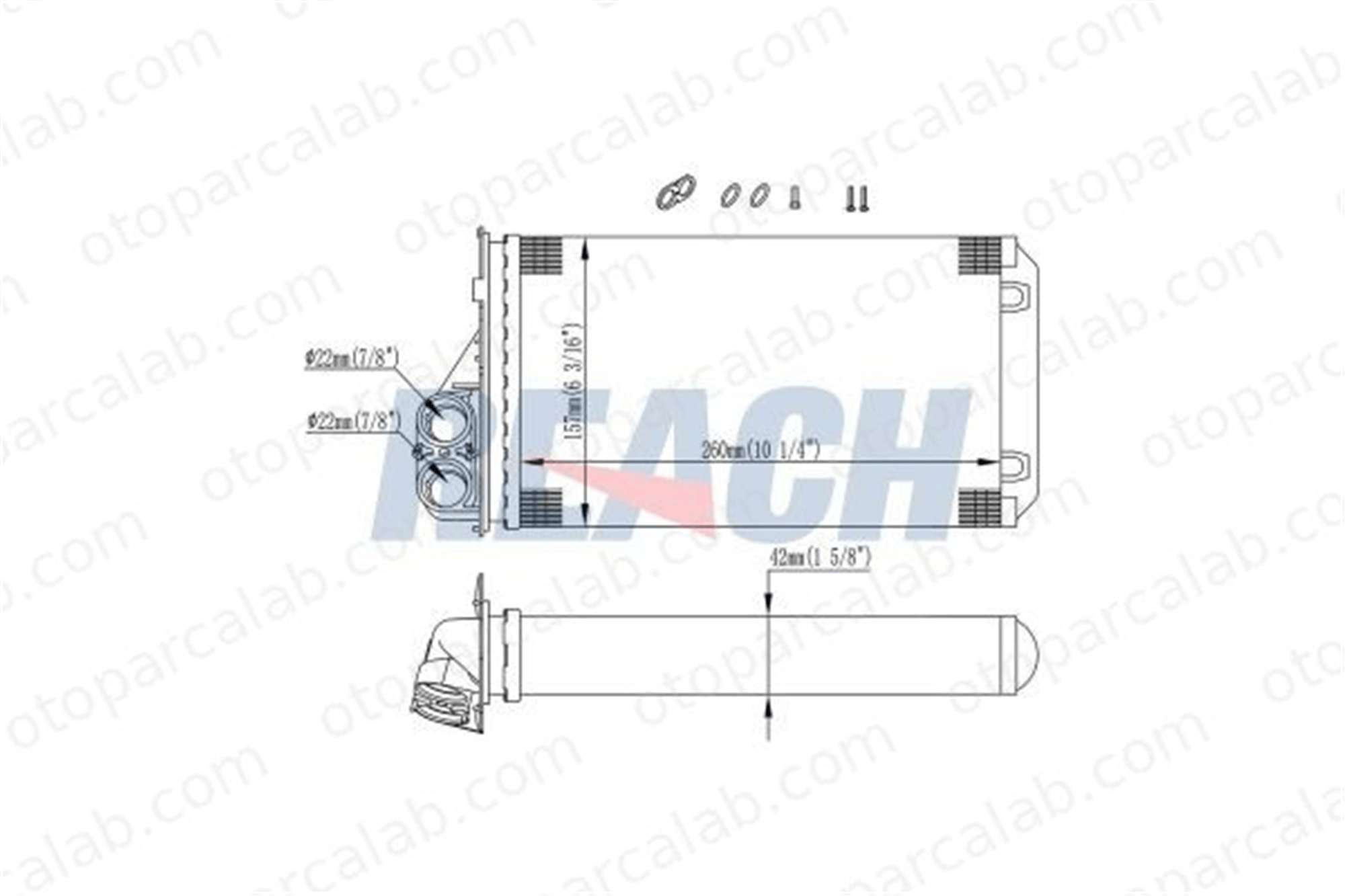 RENAULT ORJINAL 271157059R Kalorifer Radyatörü OPEL VIVARO A Platform şasi NISSAN PRIMASTAR Panelvan/Van 271157059R 2711500Q0E