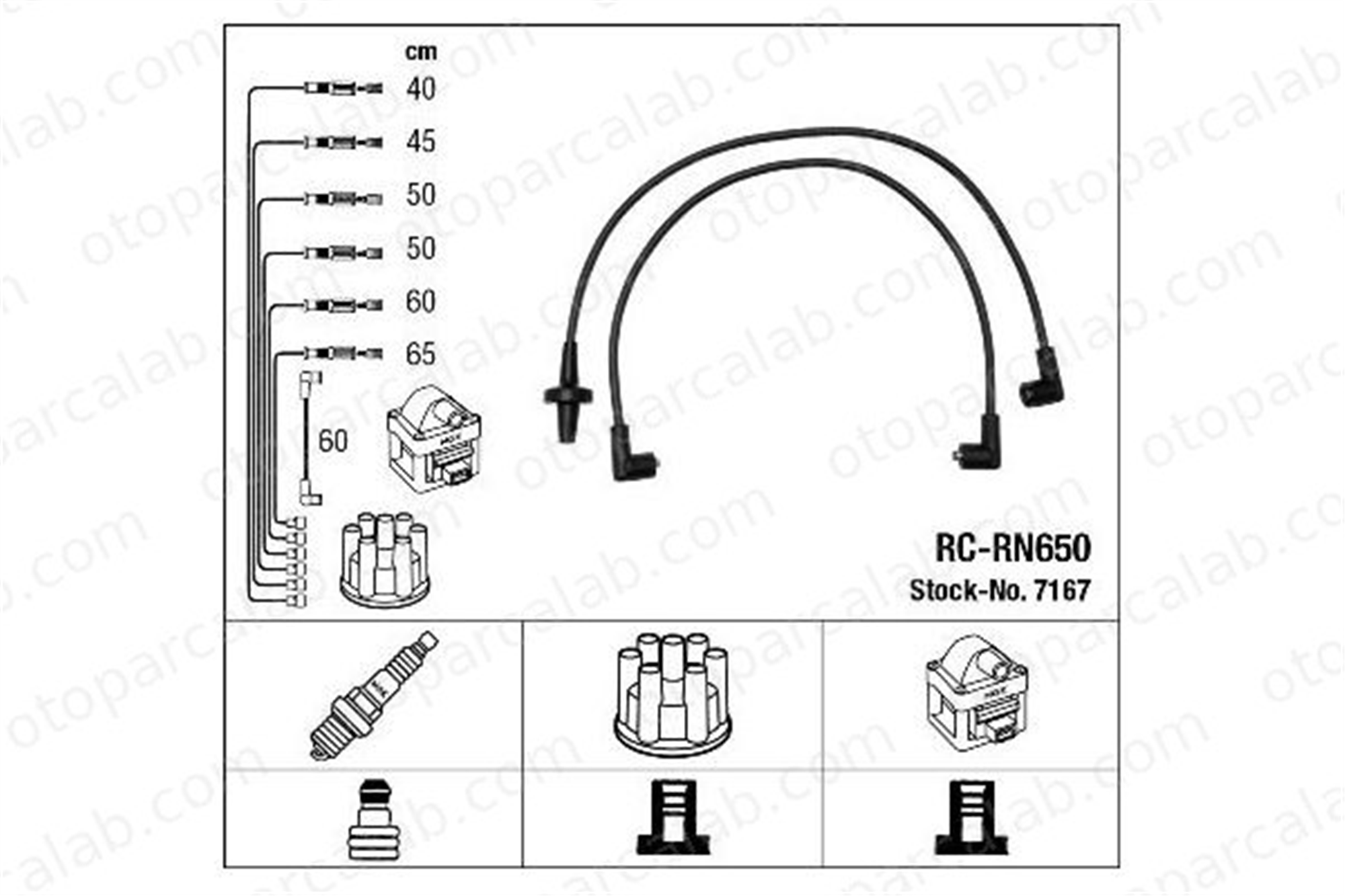RENAULT ORJINAL 7700268919 Buji Kablosu RENAULT 25 7700268919