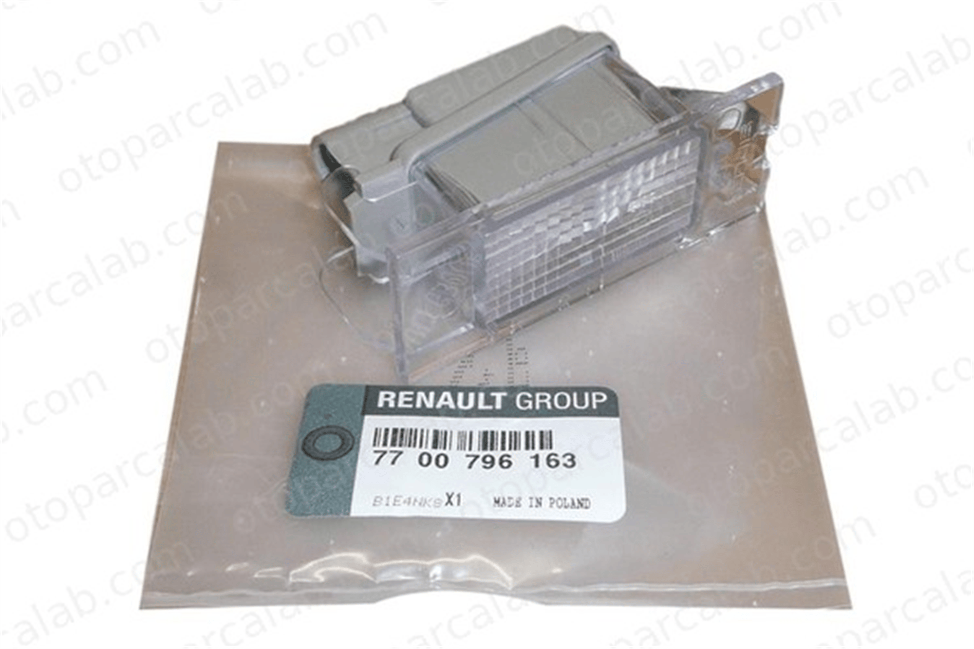 RENAULT ORJINAL 7700796163 Plaka Lambası RENAULT LAGUNA II Grandtour MEGANE II 7700796163