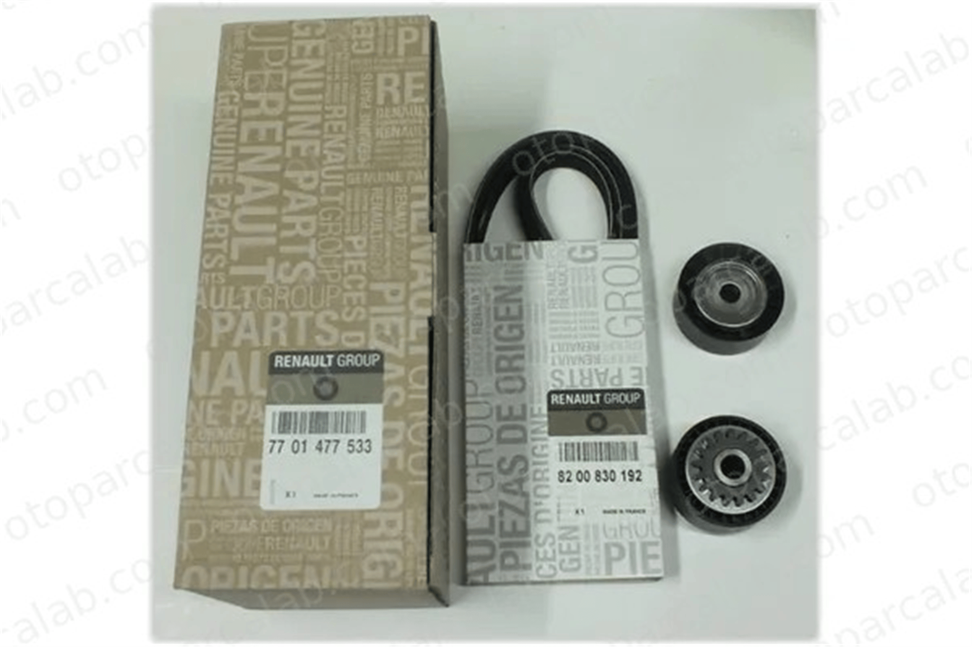 RENAULT ORJINAL 7701477533 Vantilatör Kayış Seti