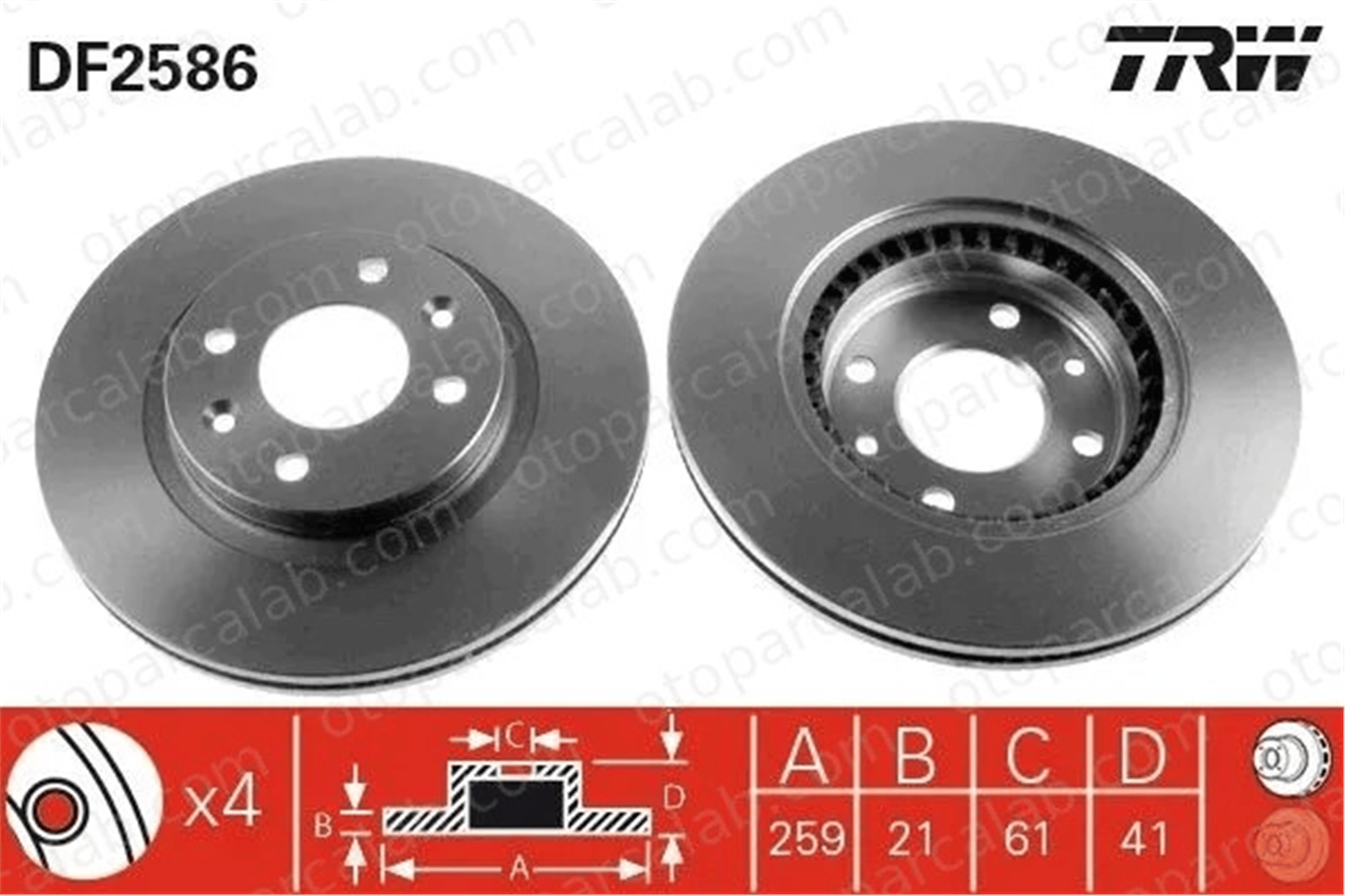 RENAULT ORJINAL 8201464598 Fren Disk Ayna Ön Sağ ve Sol RENAULT KANGOO Express CLIO II 402062984R 6001548578