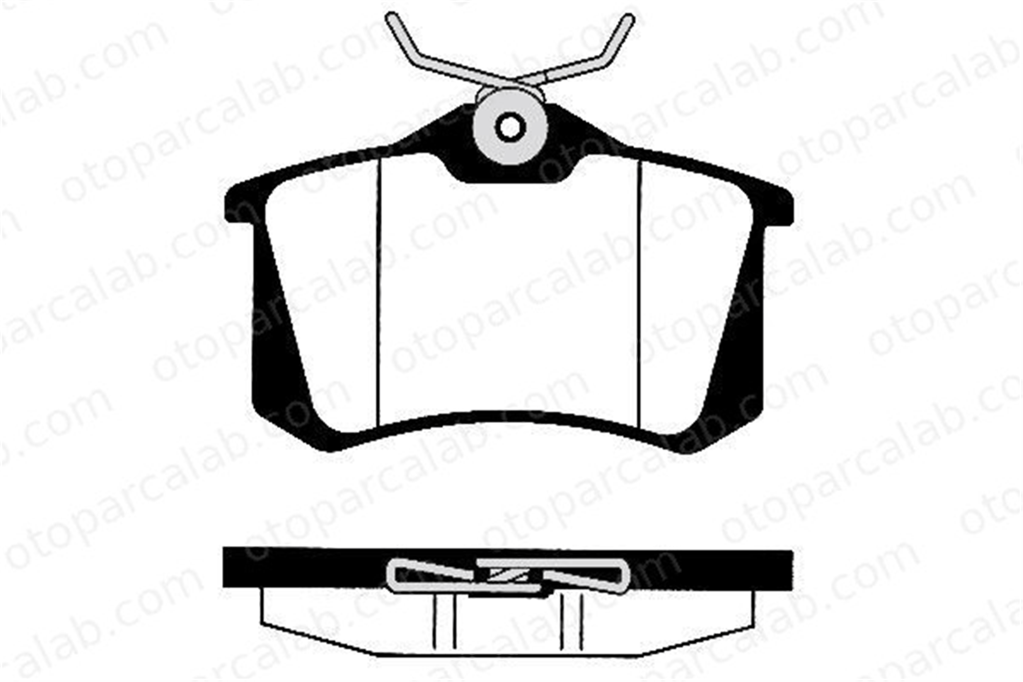 RENAULT ORJINAL 8671095215 Fren Disk Balata Arka RENAULT MEGANE II MEGANE III Coupe 8671095215 8E0698451B