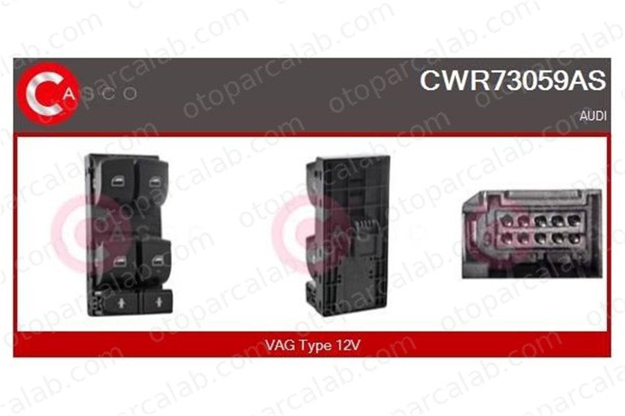 ROCKSWELL A245 Cam Açma Düğmesi Ön Sağ AUDI A6 C6 Avant A6 C6 4F0959851G