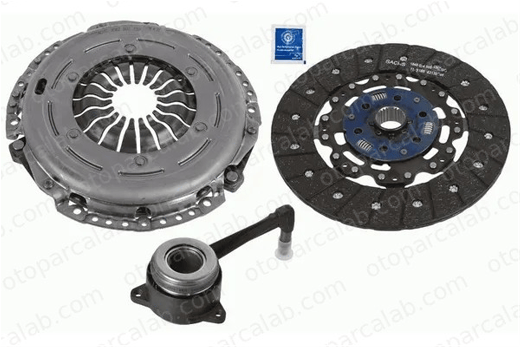 SACHS 3000 990 563 Debriyaj Seti VW TRANSPORTER T5 Minibüs/Otobüs TRANSPORTER T5 Panelvan/Van 03L141015B