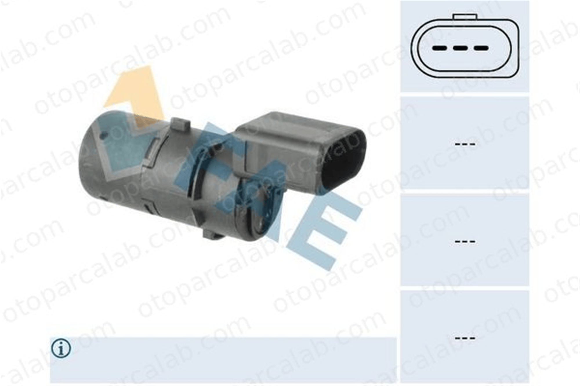 SAGEM 62137 Park Sensörü AUDI A6 C4 Avant A6 C4 4B0919275C