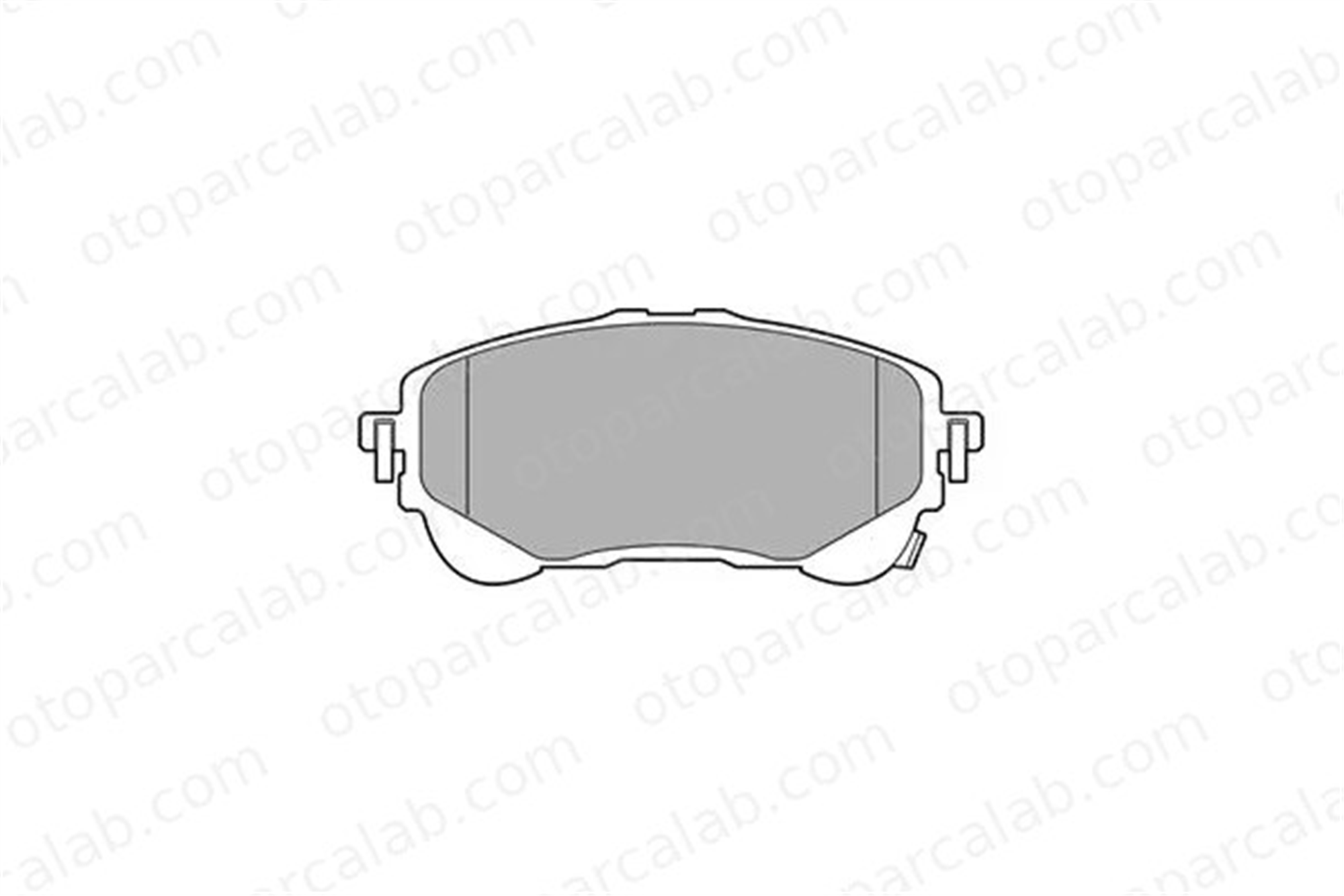 SANGSIN SP4368 Fren Disk Balata Ön TOYOTA COROLLA Sedan COROLLA CROSS 446502470 T044650247