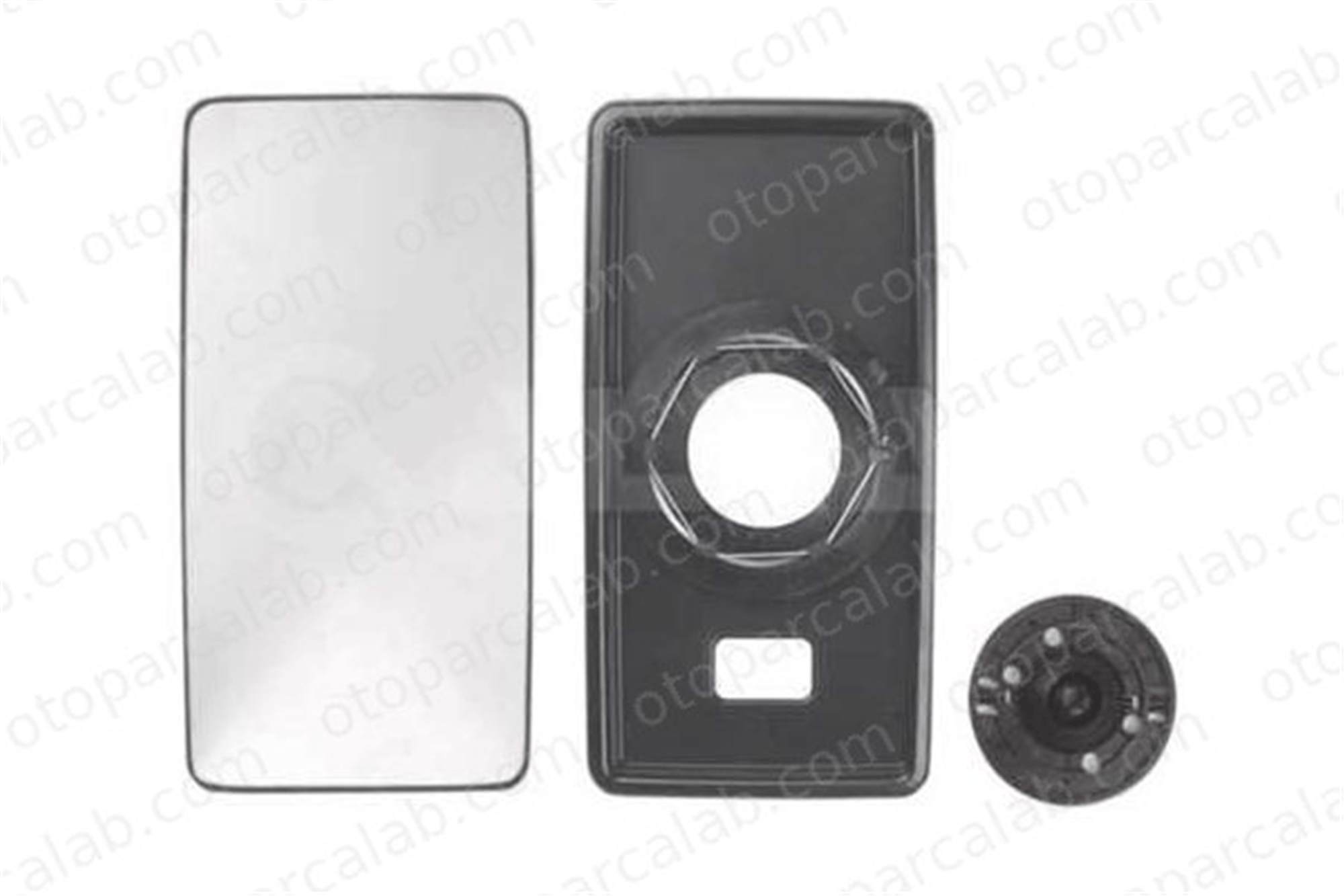 SERVET S115 103 Ayna Camı Dış Sağ veya Sol MAN F2000 L2000 8163733 1425109