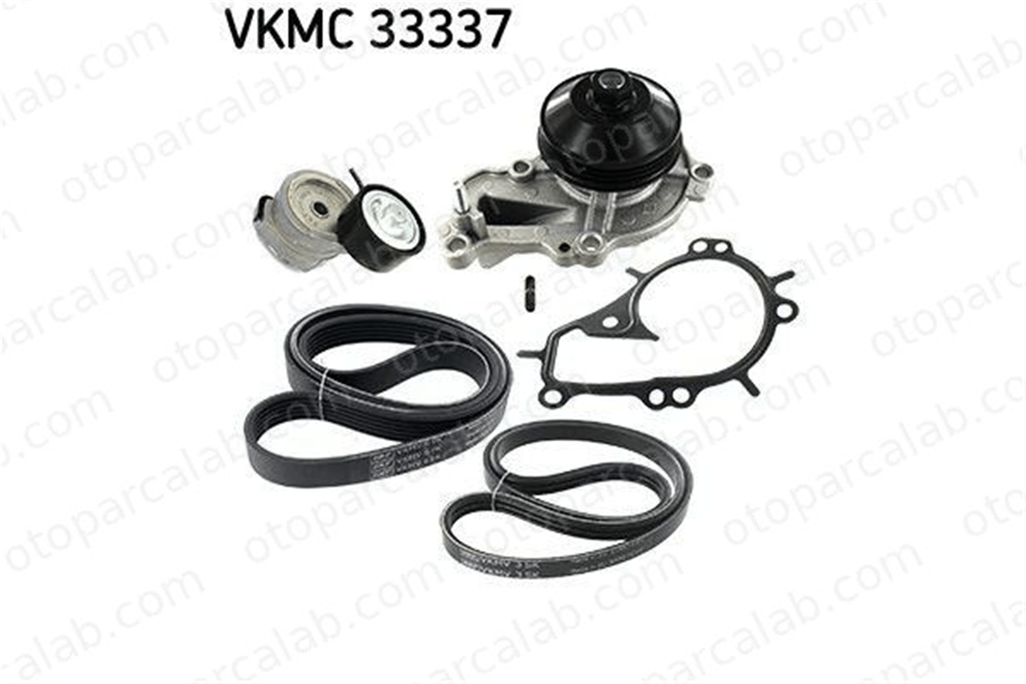 SKF 33337 Vantilatör Kayış Seti CITROËN C3 III PEUGEOT 208 I VKMC33337 155258577
