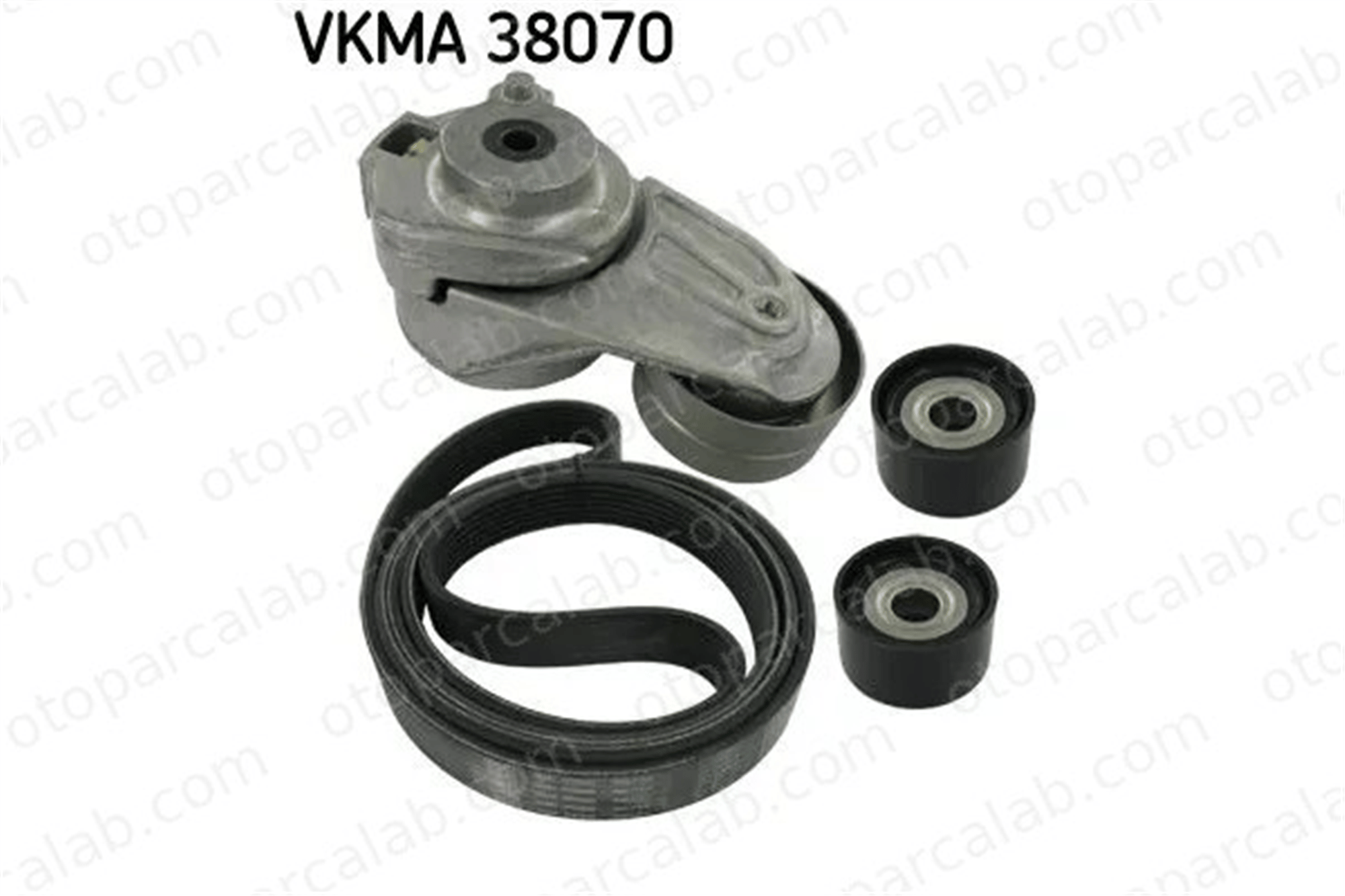 SKF 38070 Vantilatör Kayış Seti MERCEDES-BENZ E-SERISI T-Model C-SERISI A6422001370 A6422001070