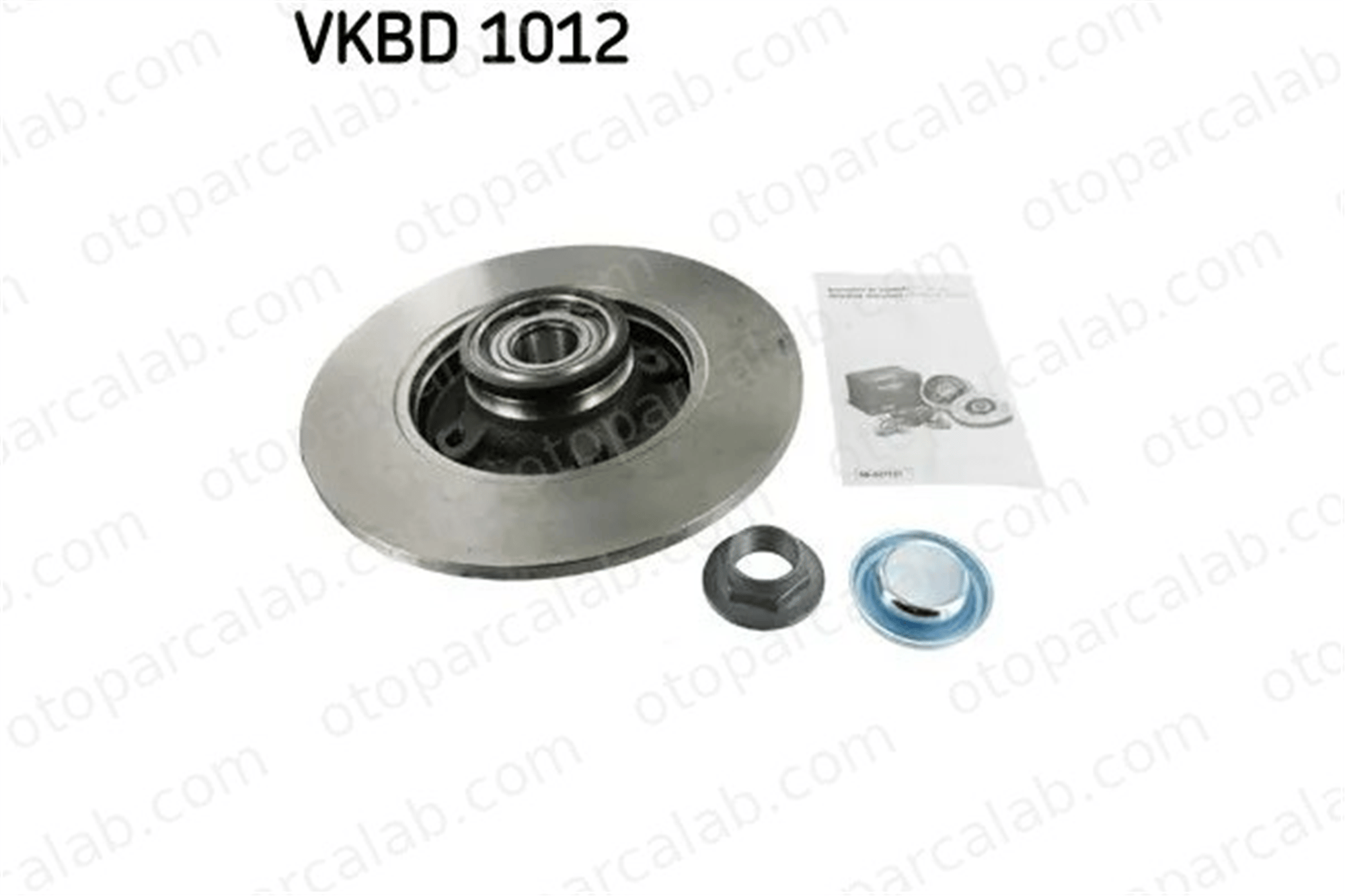 SKF VKBD 1012 Fren Disk Ayna Arka Sağ ve Sol PEUGEOT 208 I CITROËN DS3 424932 8200639543