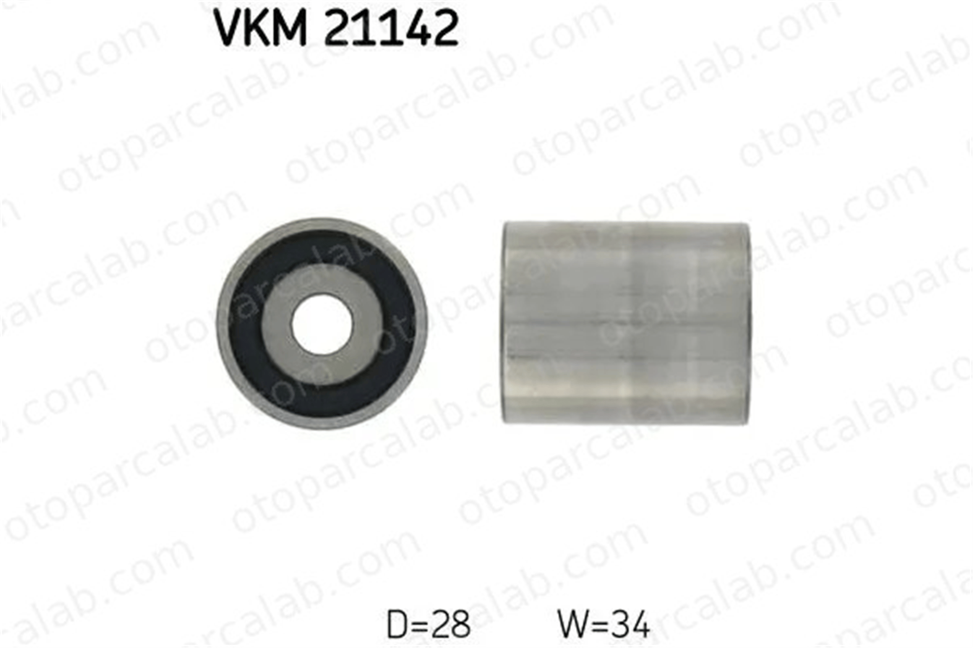 SKF VKM 21142 Triger Gergi Rulmanı AUDI A3 VW BORA I 45109244A 045109244A
