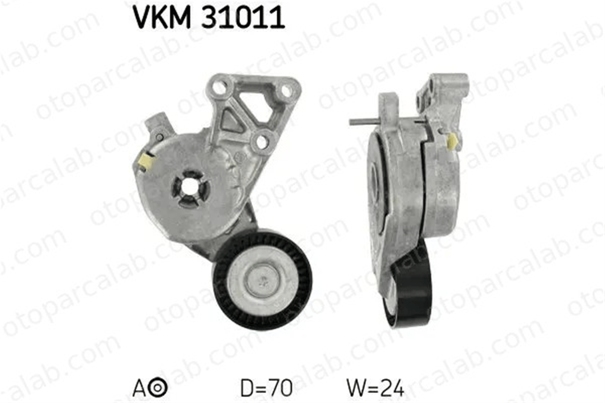 SKF VKM 31011 Vantilatör Kayış Gergi Rulmanı AUDI A3 SEAT LEON 6A903315D 06A 903 315 D