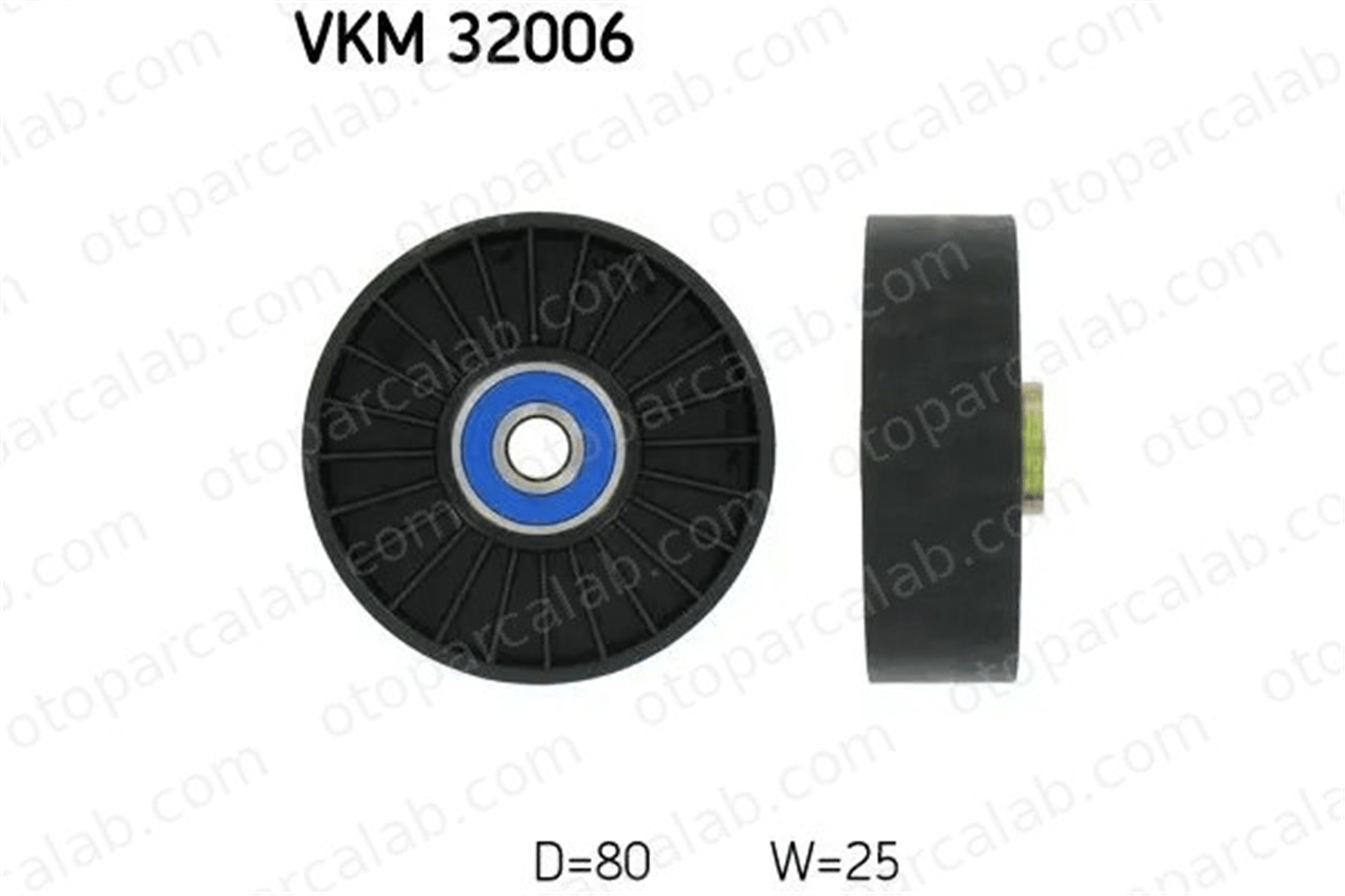 SKF VKM 32006 Vantilatör Kayış Gergi Rulmanı ALFA ROMEO 156 Sportwagon FIAT STILO 46794035 60814033