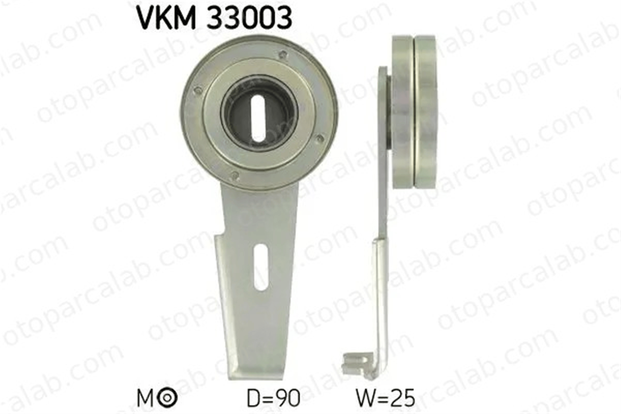 SKF VKM 33003 Vantilatör Kayış Gergi Rulmanı CITROËN XANTIA PEUGEOT 405 II 575118 9608859180