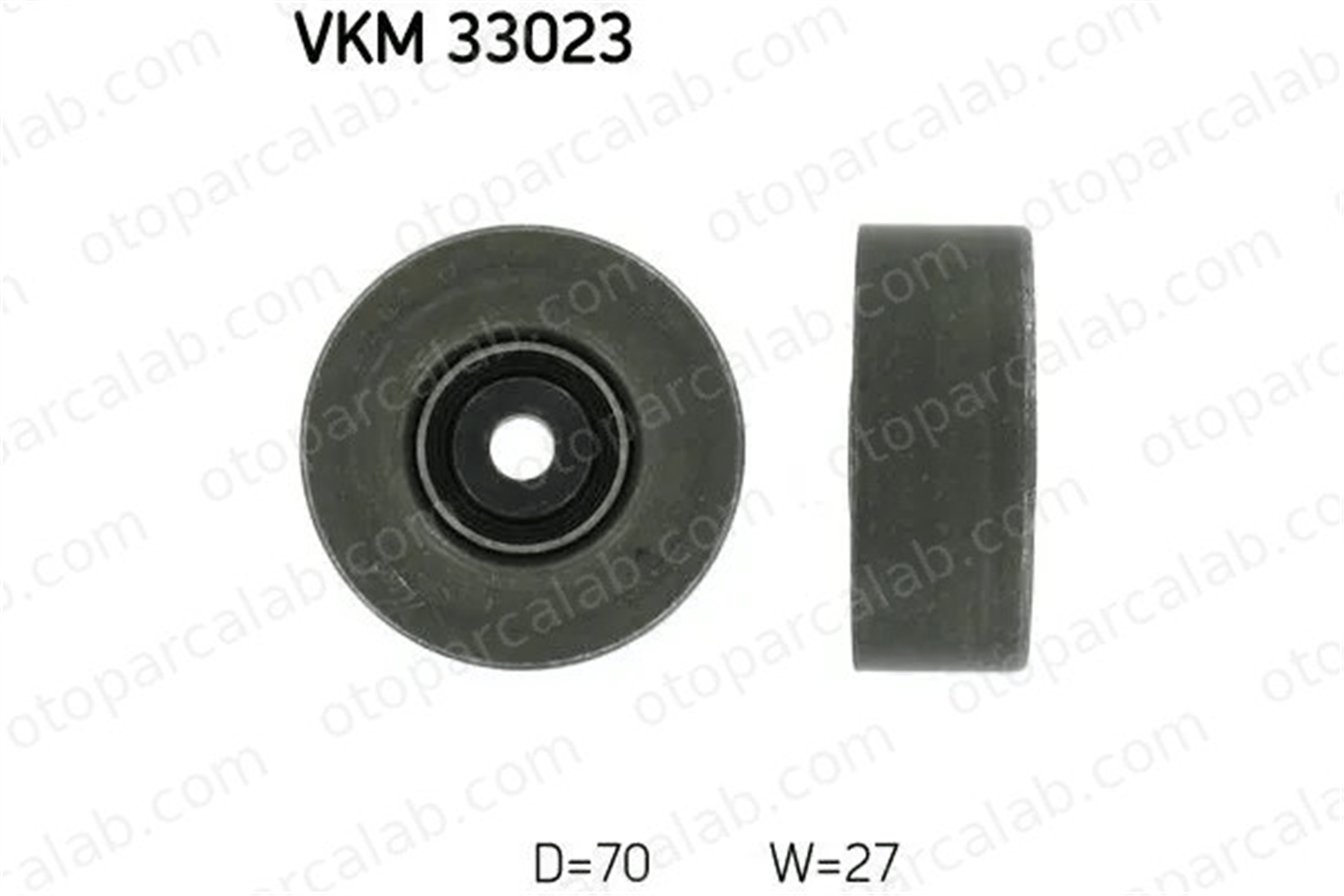 SKF VKM 33023 Vantilatör Kayış Gergi Rulmanı PEUGEOT 206 Hatchback CITROËN XSARA PICASSO 575151 96216260