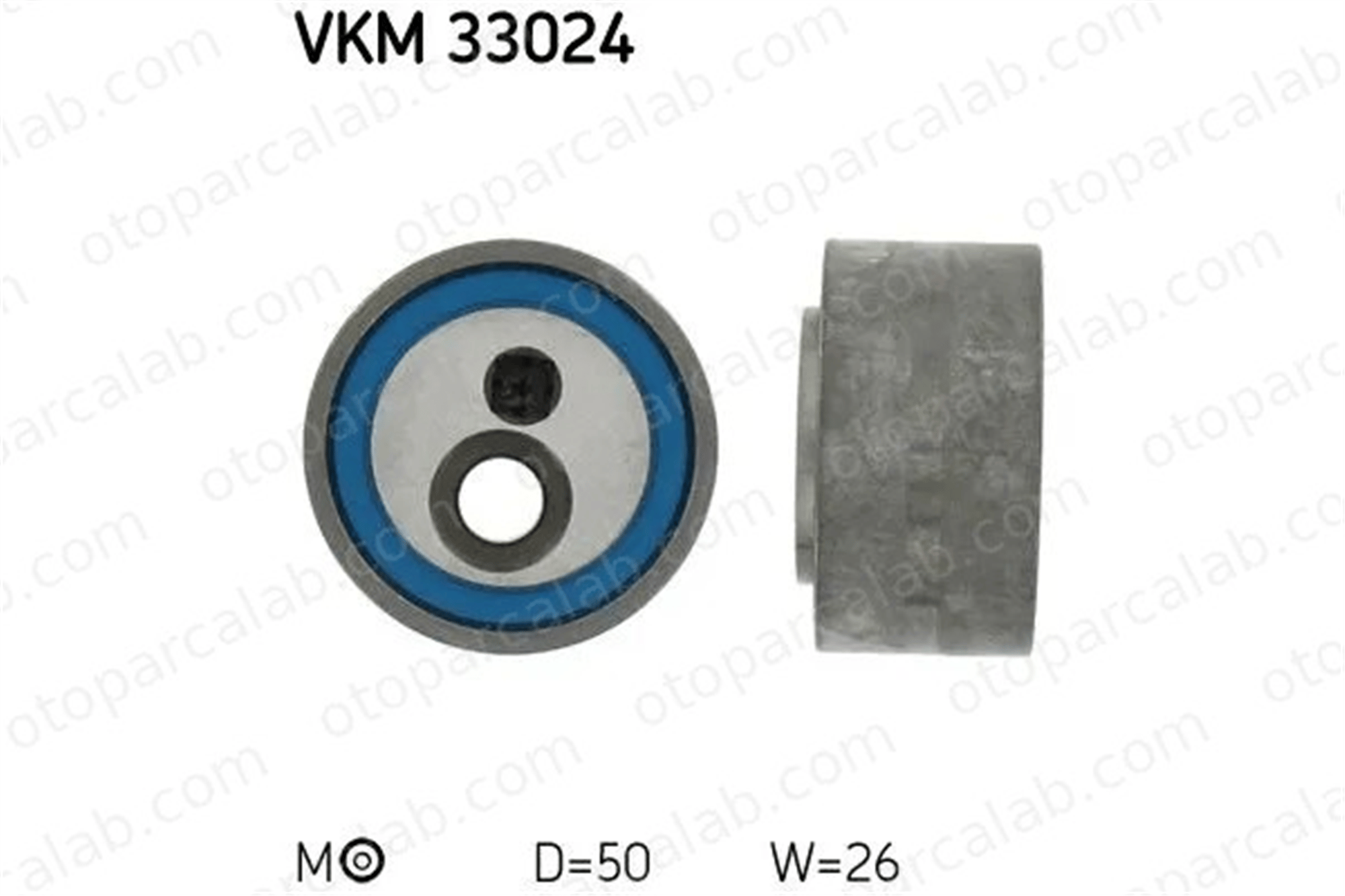 SKF VKM 33024 Vantilatör Kayış Gergi Rulmanı CITROËN C5 I C5 I Break 575156 1613837780