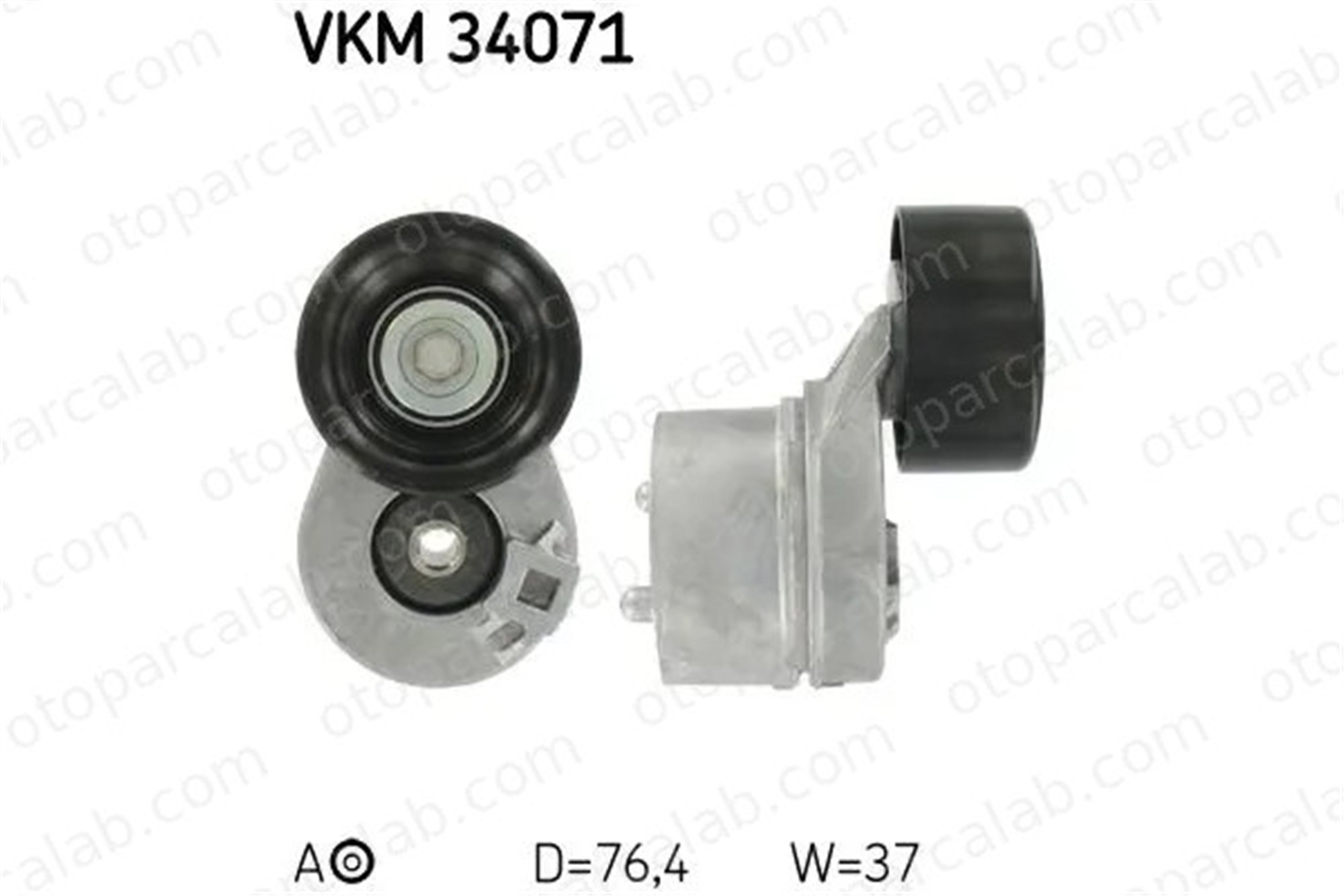 SKF VKM 34071 Vantilatör Kayış Gergi Rulmanı FORD TRANSIT Panelvan/Van TRANSIT Minibüs/Otobüs YC1E6A228AG 1096484