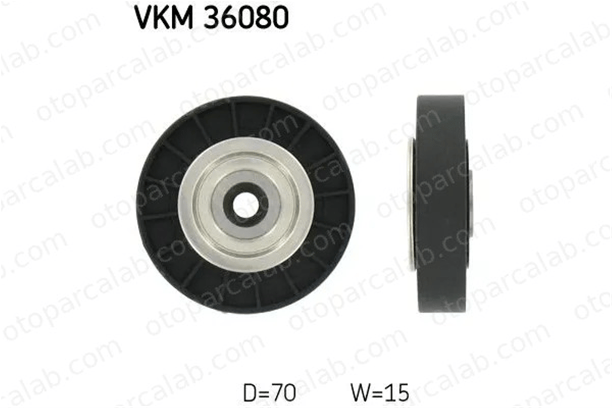 SKF VKM 36080 Vantilatör Kayış Gergi Rulmanı RENAULT CLIO II KANGOO 7700869684 7700274218