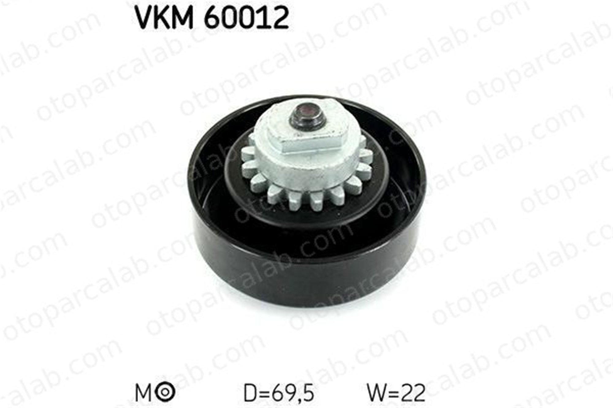 SKF VKM 60012 Vantilatör Kayış Gergi Rulmanı CHEVROLET SPARK AVEO / KALOS Hatchback 96416331
